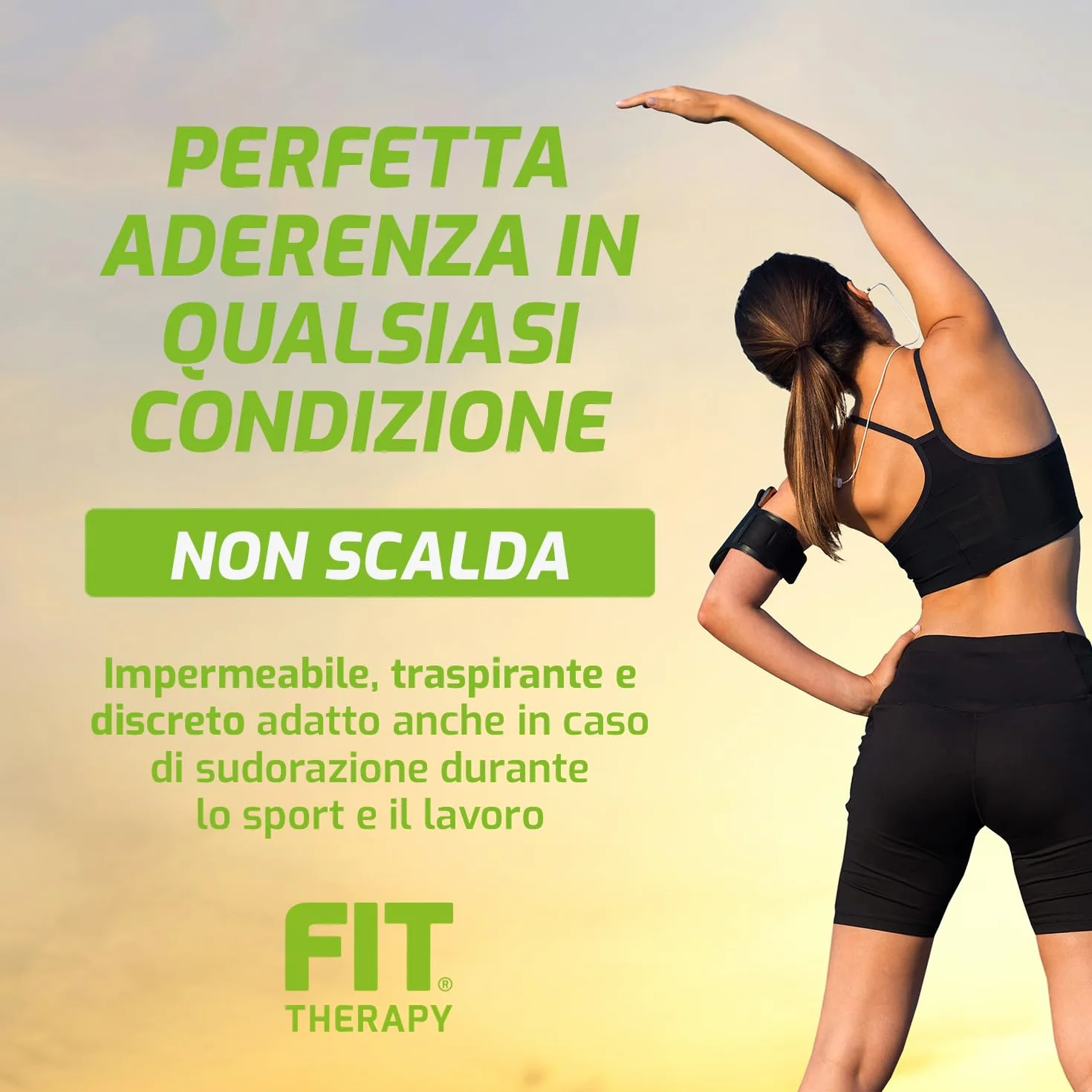 FIT Therapy Cerotti Antidolorifici Antinfiammatori Universali Impermeabile Senza Farmaci Dura 5 Giorni