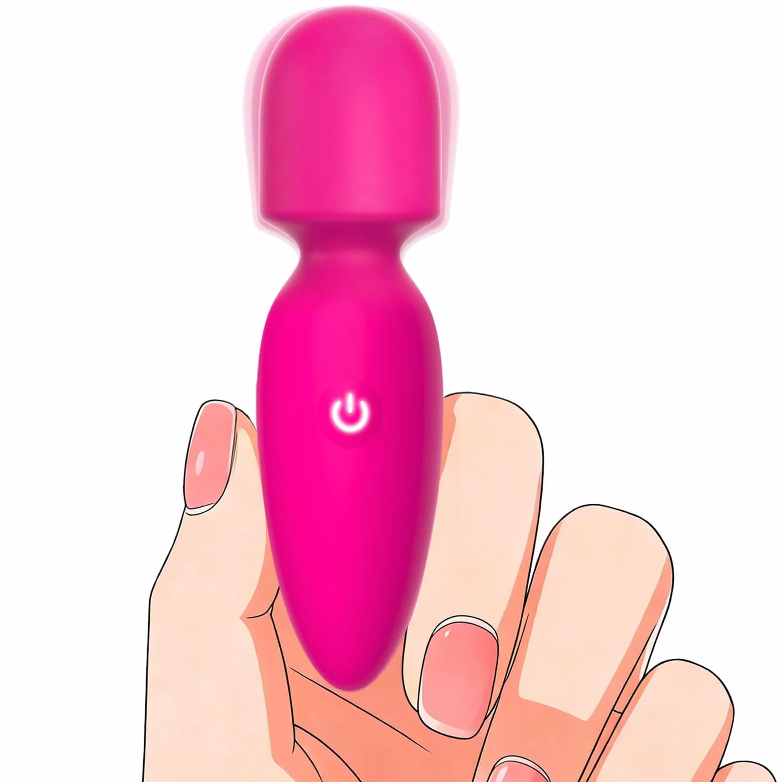 Vibratoreper Donna Professionale Piccolo Vibratoriper Donne 8 modalità Vibratore Sexytoysys Donna Coppia Succhia Clitoride per Donna Mini Vibrator Vibratori Sex Toys Sessuali per Donna (Rosa)