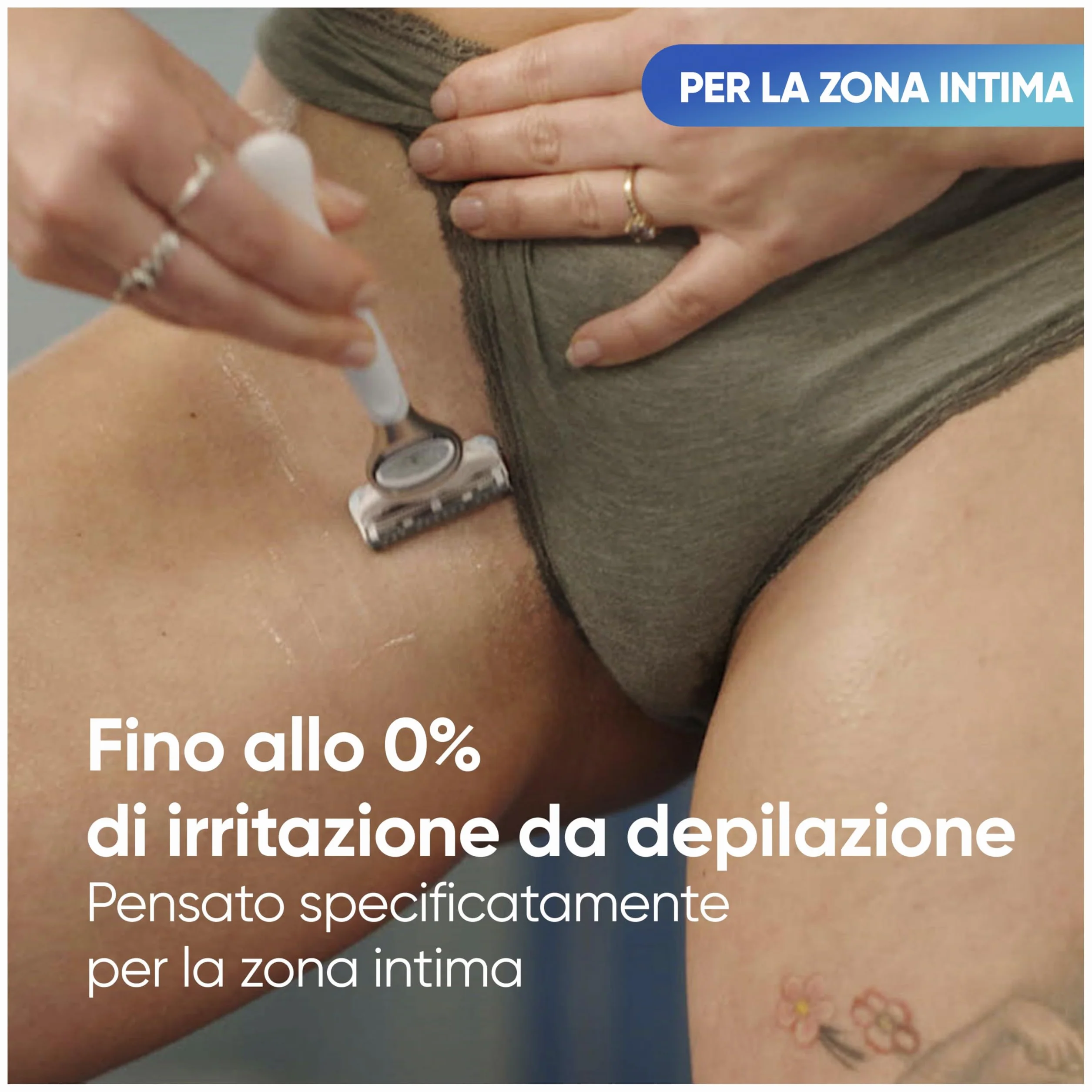 Gillette Venus Rasoio Parti Intime Donna + 2 Lamette Ricambio