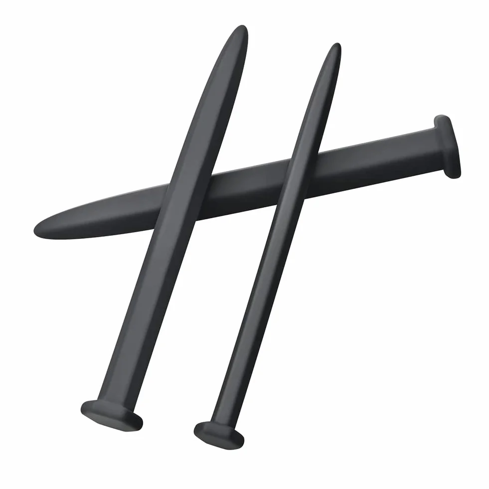 Roluck Un set di 3 tappi uretrali in silicone Set di dilatatori uretrali Perle di silicone Dilatatore del pene Uomini Masturbazione Plug uretrale Giocattoli sessuali