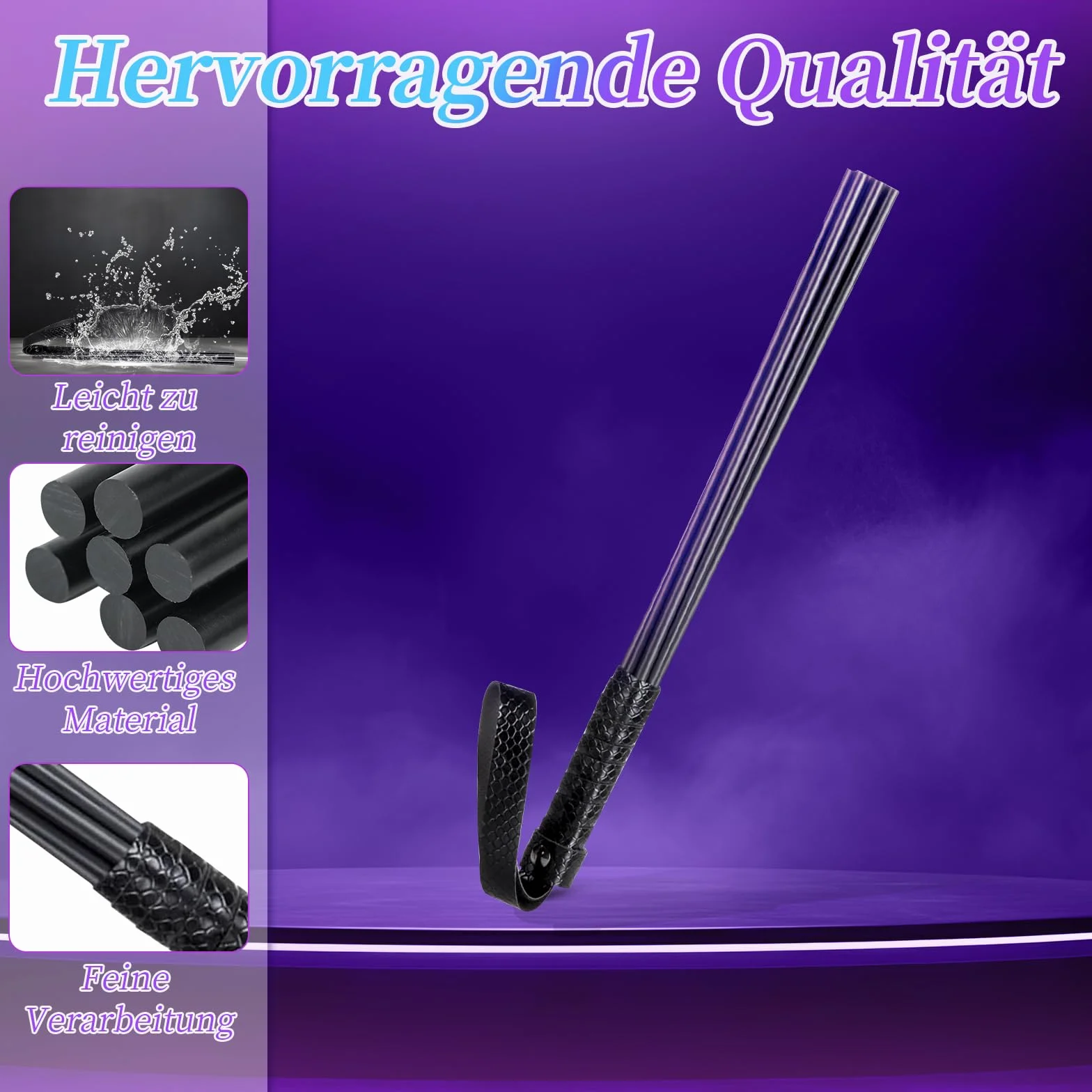Frusta in Pelle Bondage Flogger per Adulti Sesso BDSM