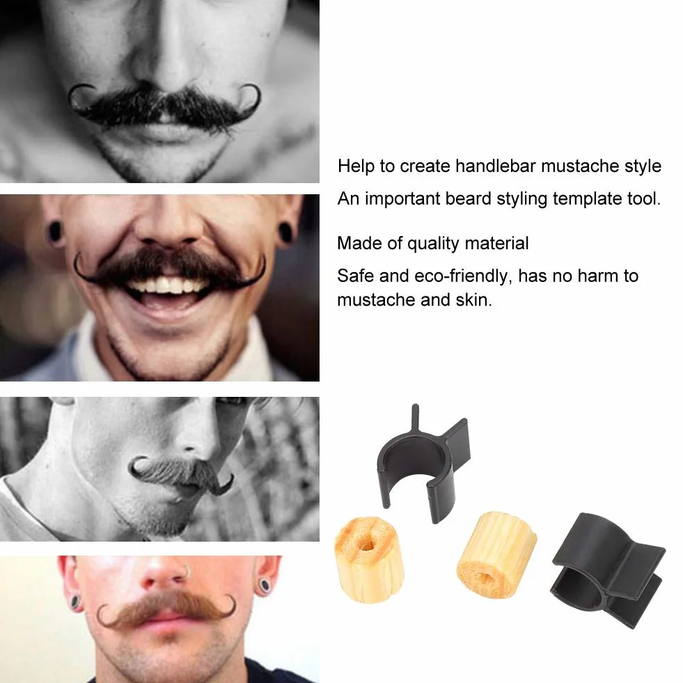Rullo baffi, perfetto per lo styling della barba, strumento per lo styling della barba, bigodini per uomini, accessorio indispensabile per la cura della barba, baffi, per papà, ragazzi, marito, amici