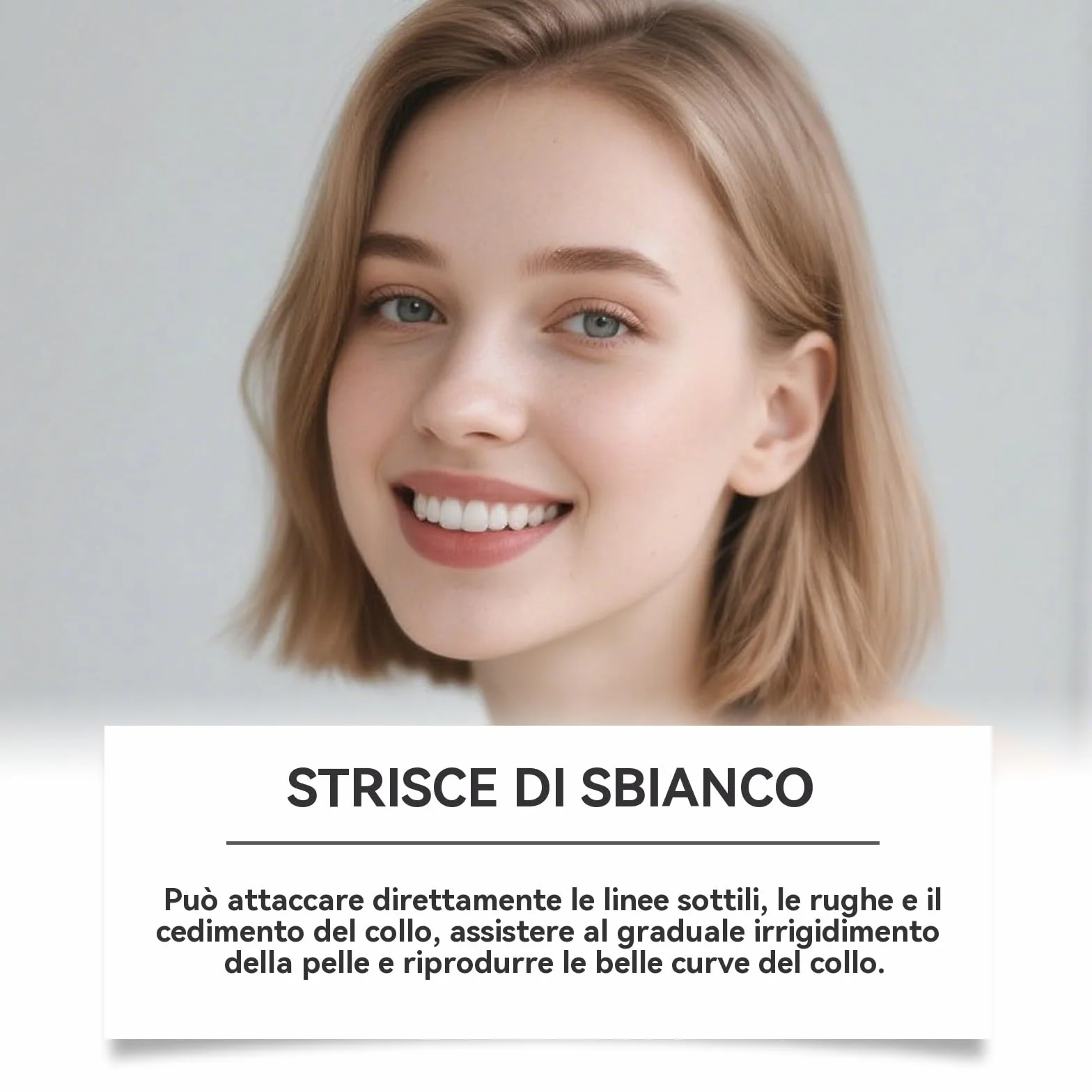 Strisce Sbiancanti Denti - Whitening Strips Senza Perossido per Denti Sensibili, Risultati in 7 Giorni, Sbiancamento Professionale a Casa, Rimuove Macchie Caffè/Vino/Fumo, Sicure per lo Smalt (42pcs)