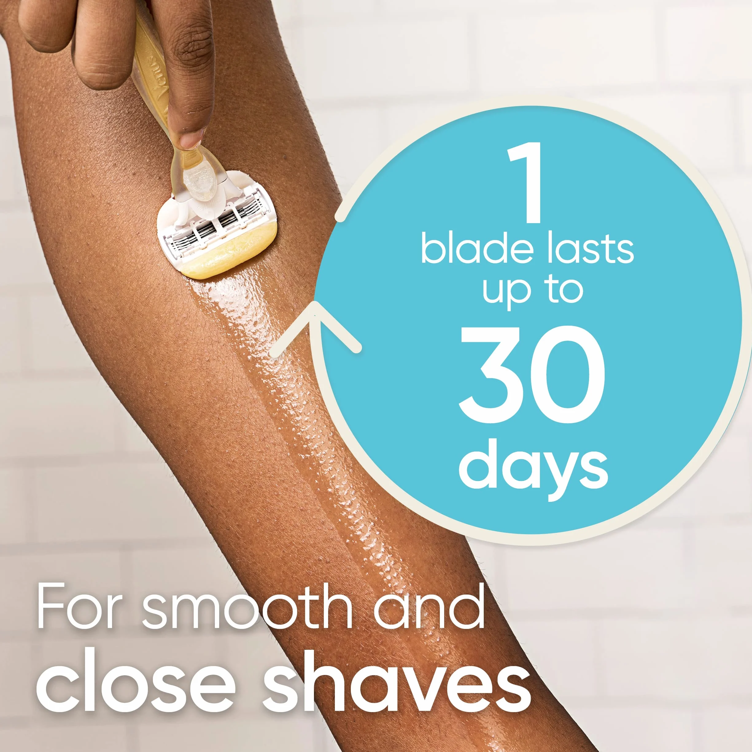 Gillette Venus ComfortGlide con Olay - Lamette di ricambio da donna, fragranza al cocco, confezione da 6 (l’imballaggio può variare)