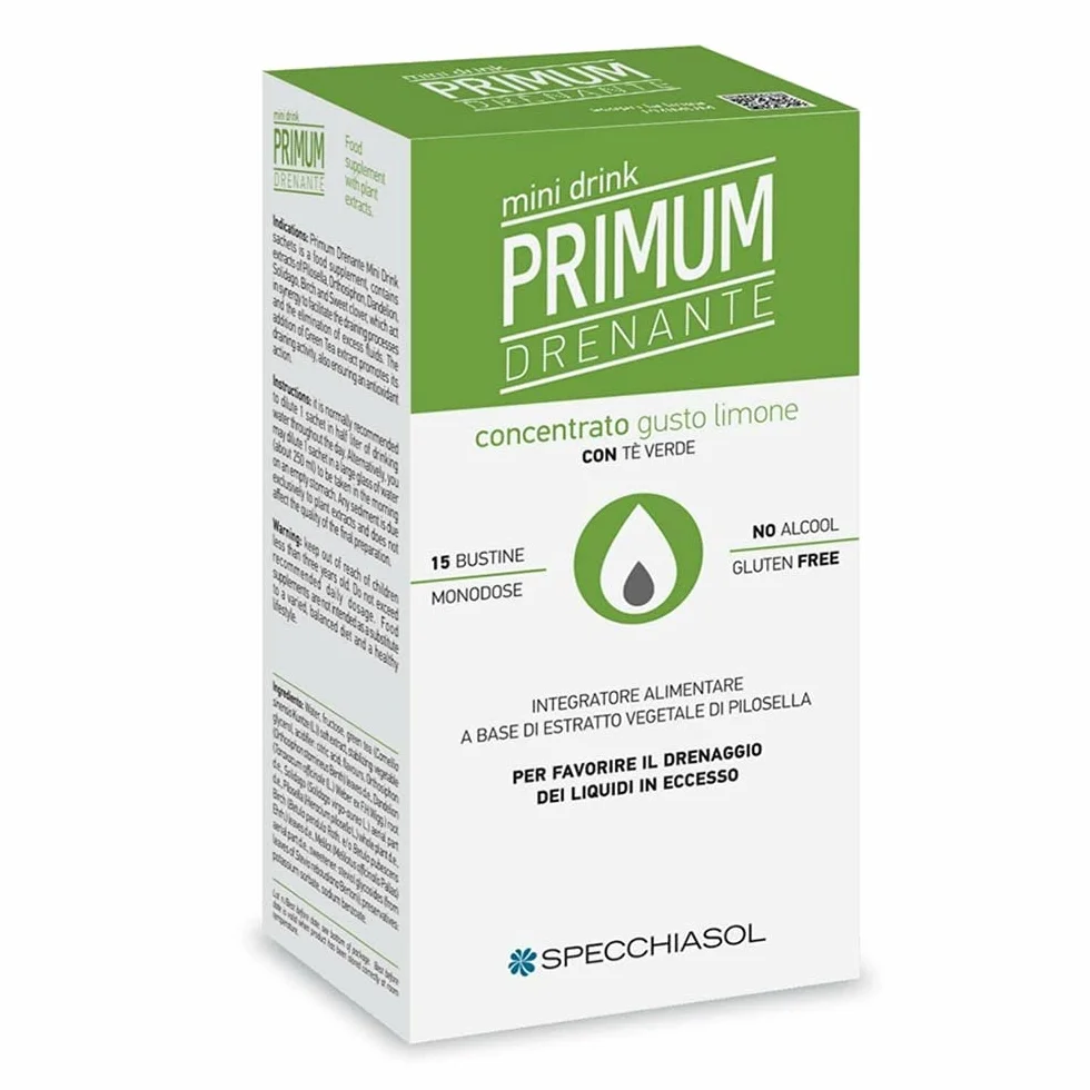 PRIMUM DEPURATIVO LIMONE CON TÈ VERDE 15 MINIDRINK
