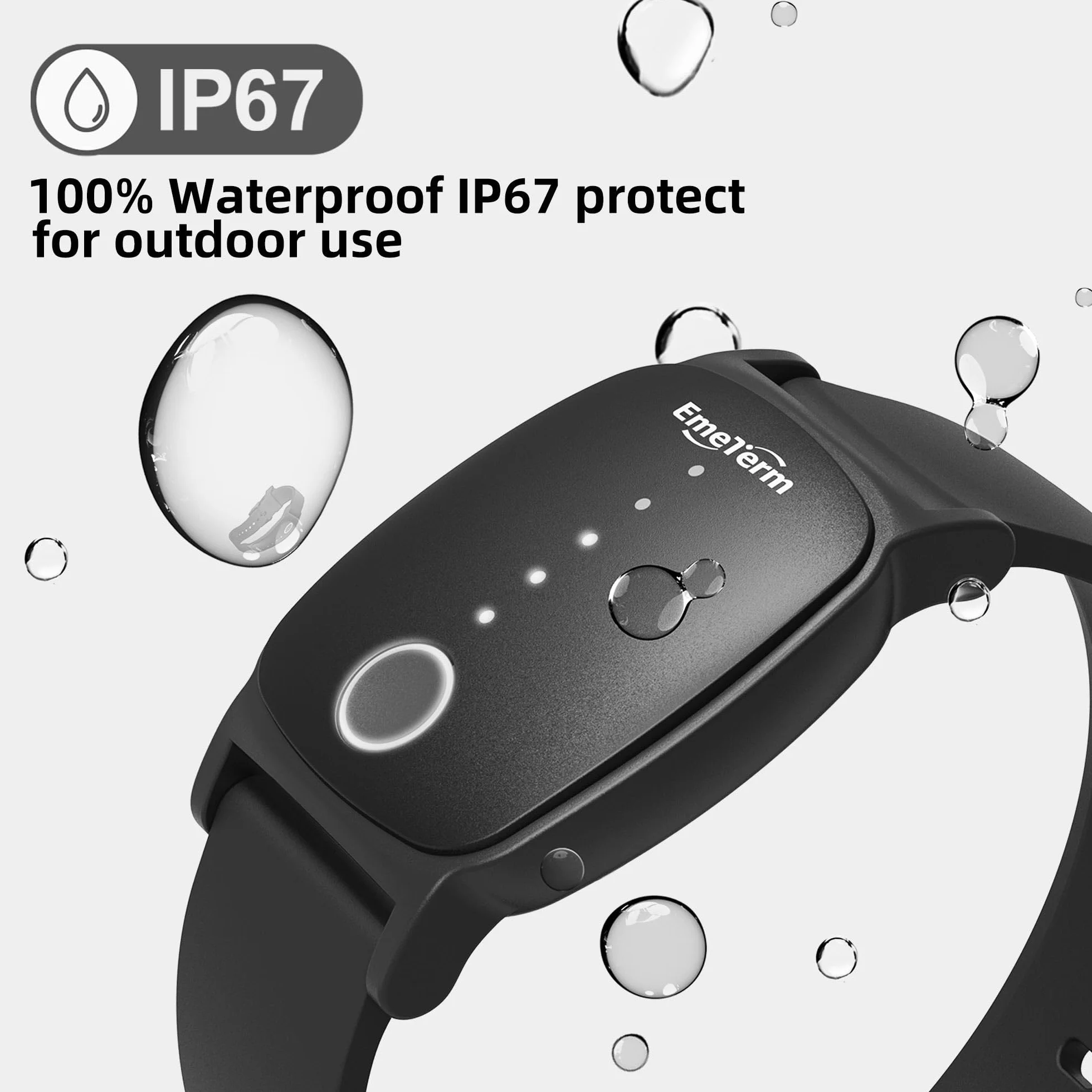 EmeTerm Explore Braccialetto anti-nausea Fit 4.7"-8" wrist