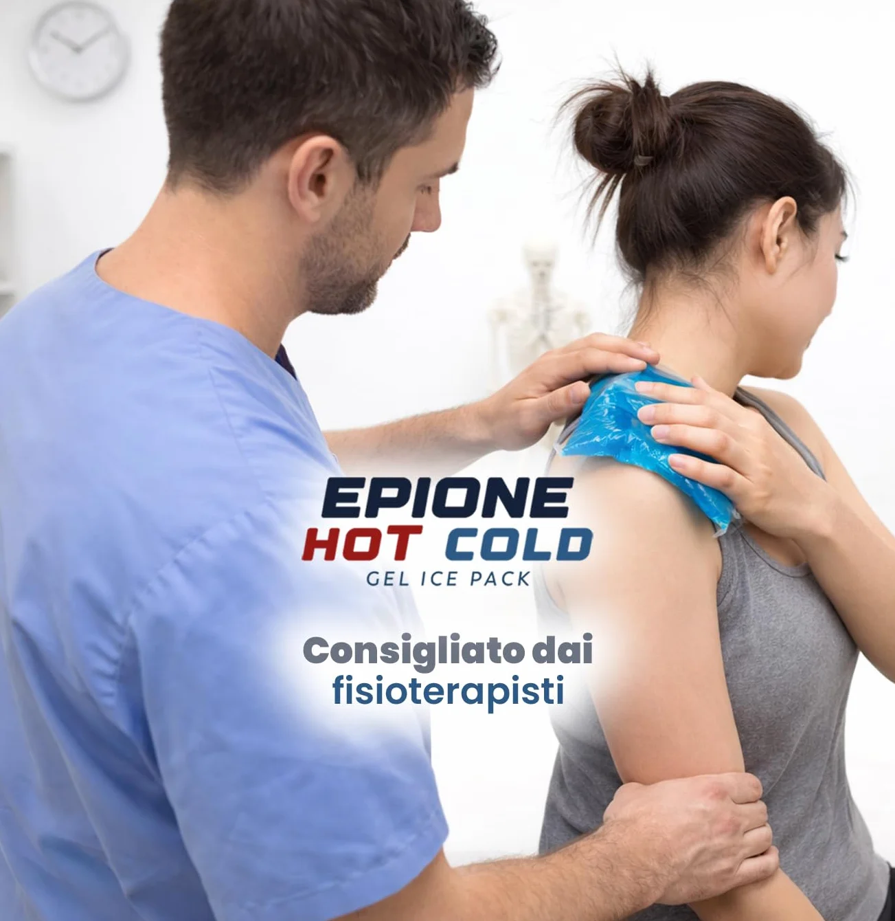 Boston Tech REMEDY Borsa gel caldo e freddo riutilizzabile con fascia di compressione 2 gel + 1 custodia