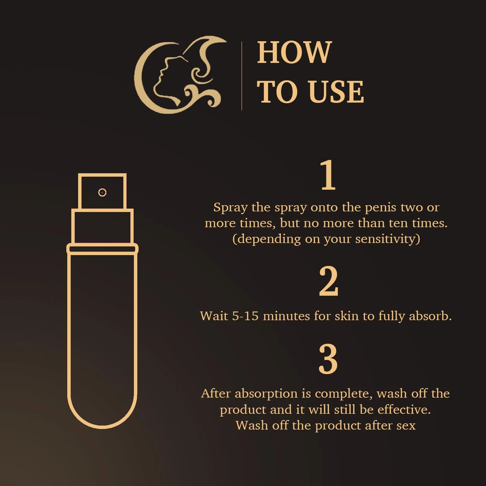 sprayritardante per uomo-Dura di più a letto-eiaculazione precoce-control-5ML/0.17FL OZ