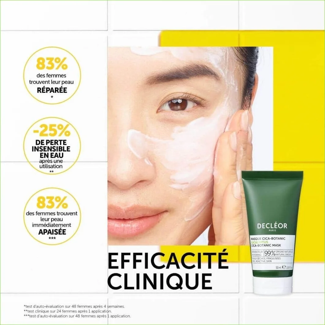 Decleor Eucalyptus Cica Mask 50 Ml