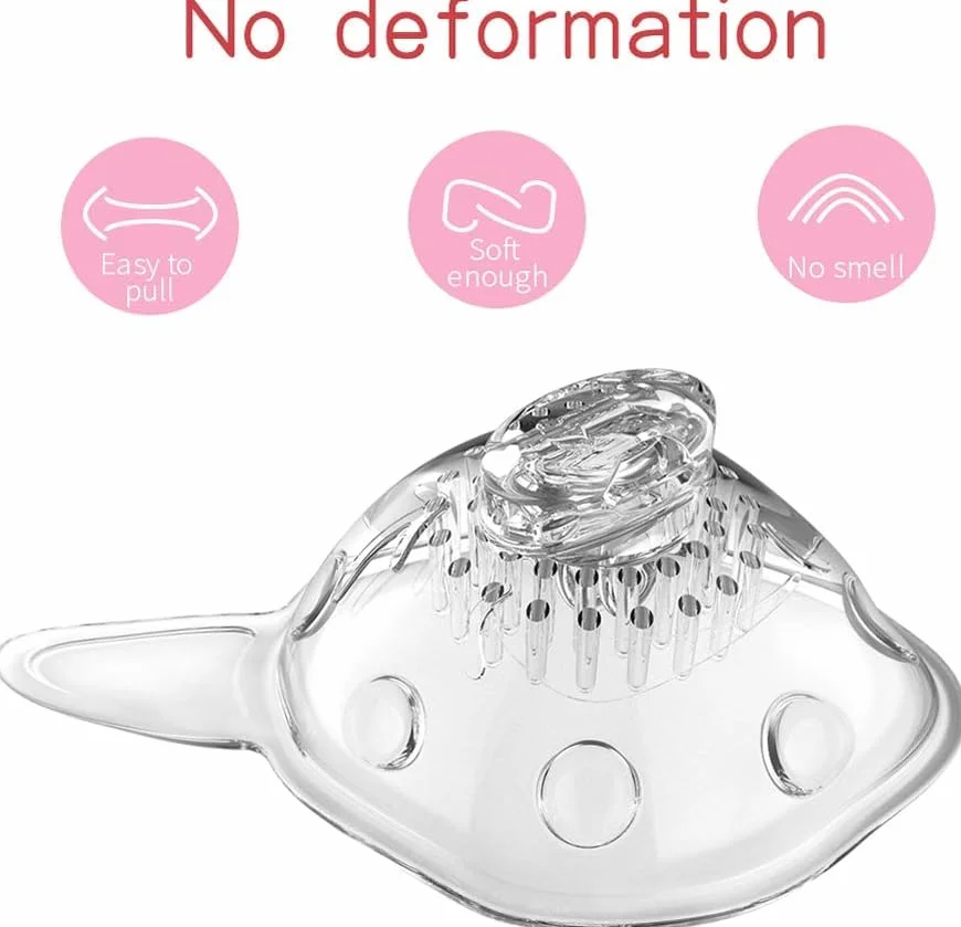 Mani Libere Elettrico Seno Pompa Massaggiatore Vibratore Succhia Capezzoli e Clitoride Coppe Lingua Leccare Reggiseno Stimolatore Sex Toys Enlarger Enhancer per Donne (Pink)