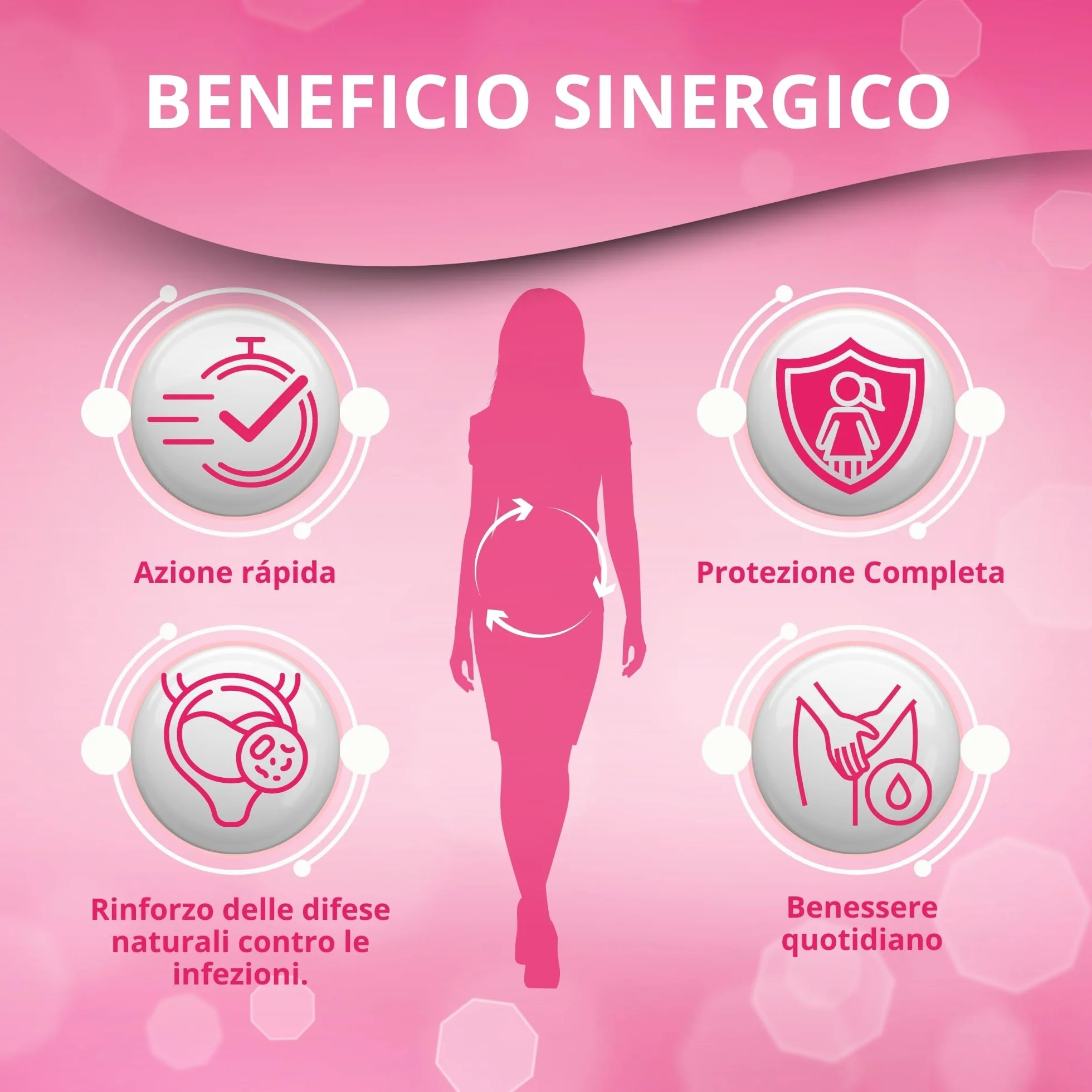 D Mannosio Puro 2100mg 60 cpr per Vie Urinarie Donna con Mirtillo Rosso, Agrimonia, Lactobacillus e Inulina