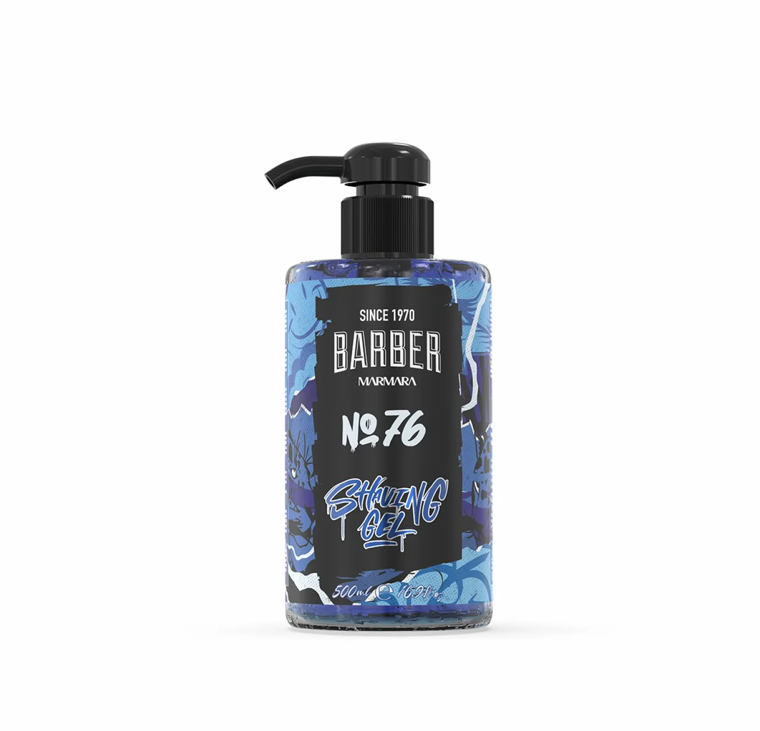 Barber Marmara Gel da Barba No. 76 per Uomini Trasparente 500ml