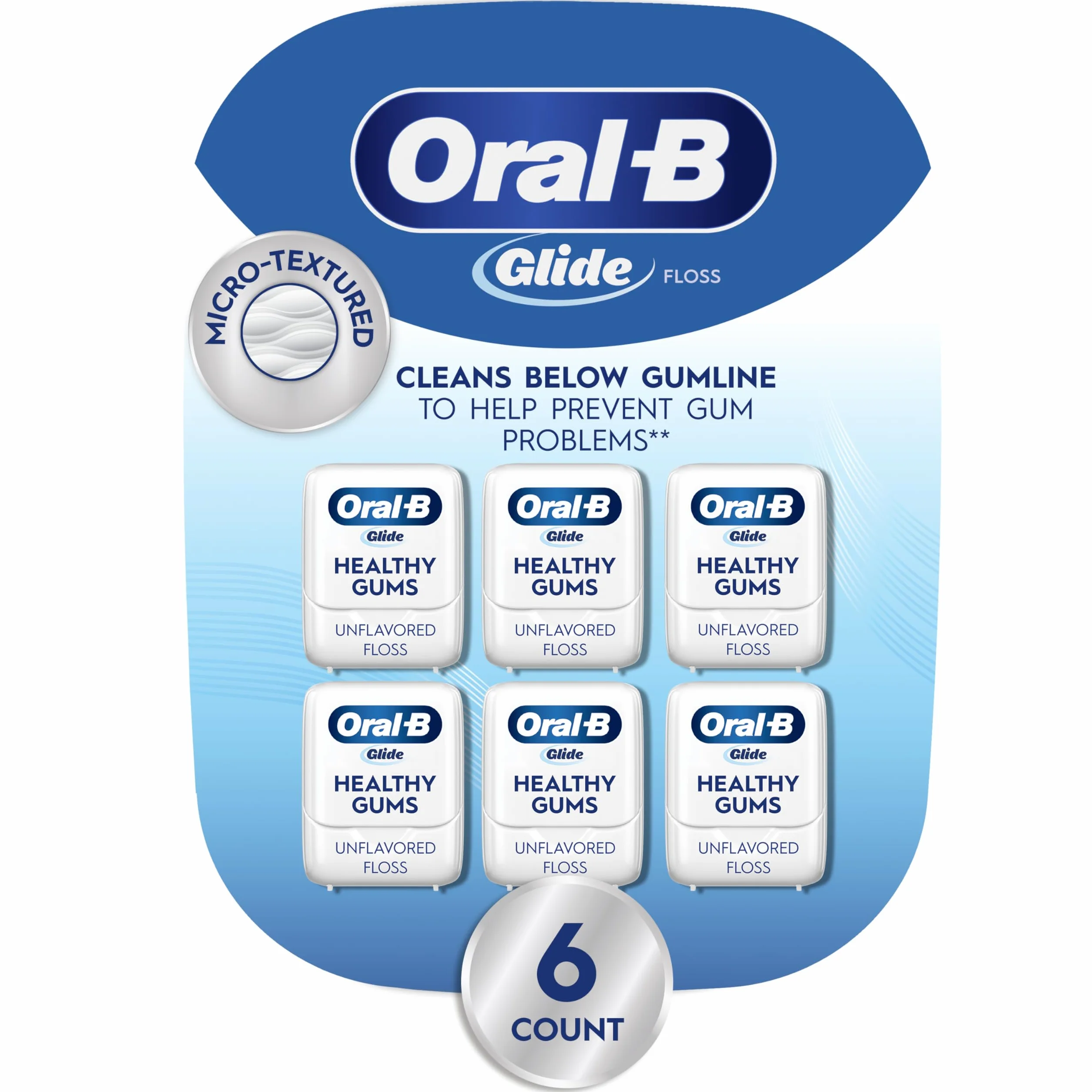 Oral-B Glide Pro-Health Floss originale (pack of 6)