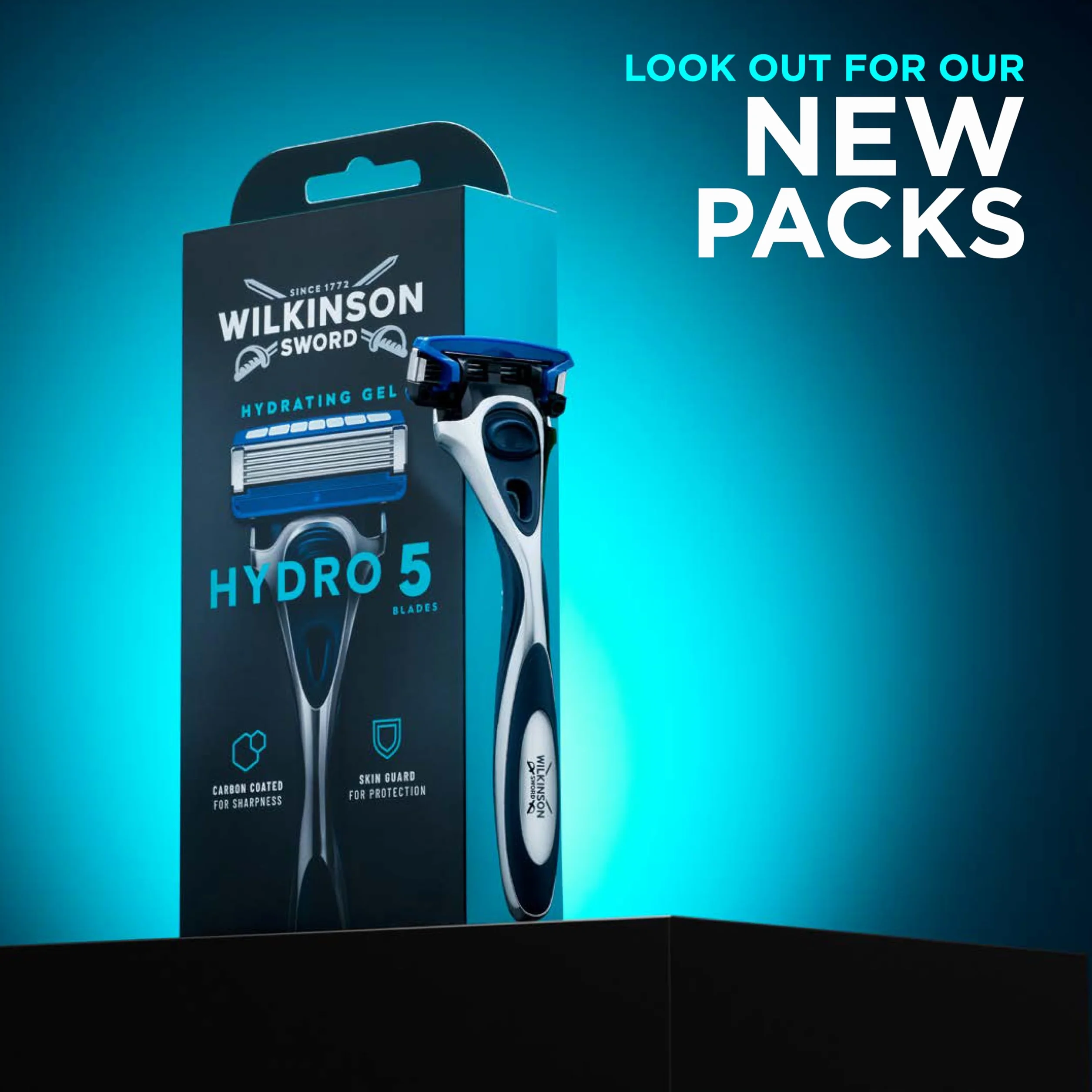 Wilkinson Sword Hydro 5 Confezione con 1 rasoio + 3 lame di ricambio