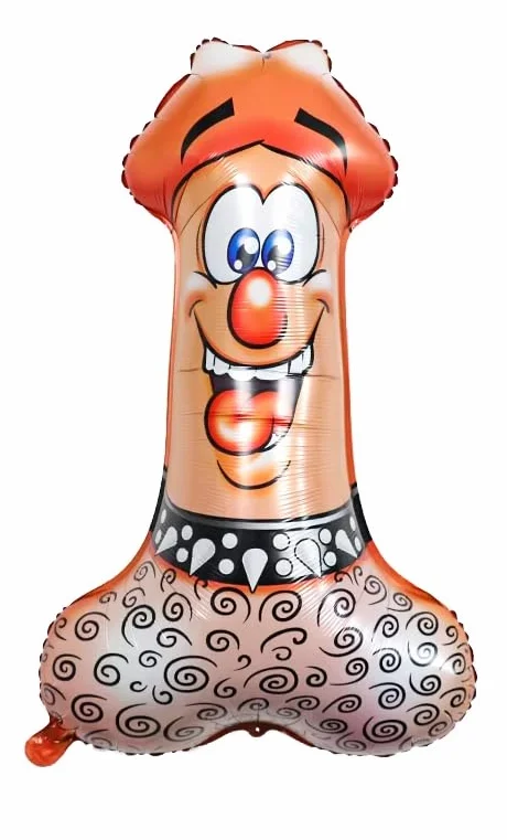 Grande Palloncino 90 cm Gonfiabile Divertente, Gadget Scherzo per Feste e Addio al Nubilato, Foil Gonfiabile ad Elio o Aria, Addio al Nubilato Gadget Divertenti