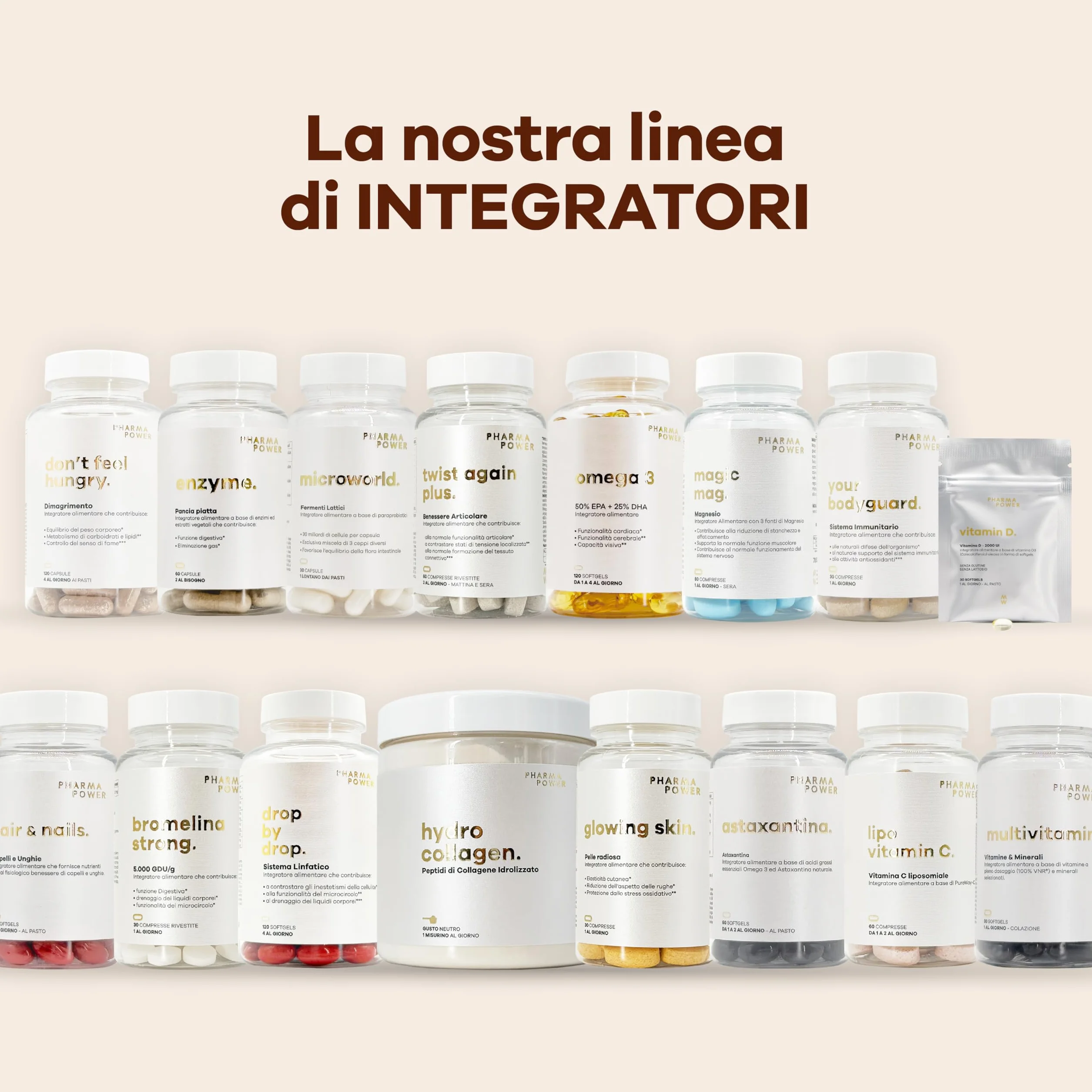 PharmaPower Astaxantina 8 mg Integratore Antiossidante Omega 3 60 Softgels