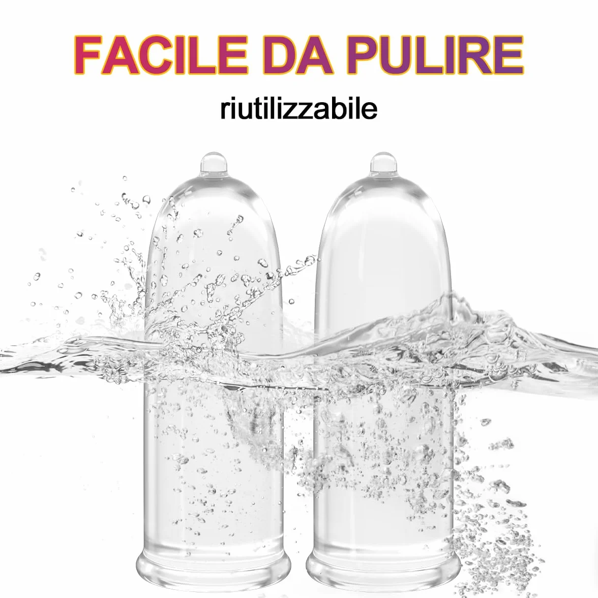 2 manicotti per le dita