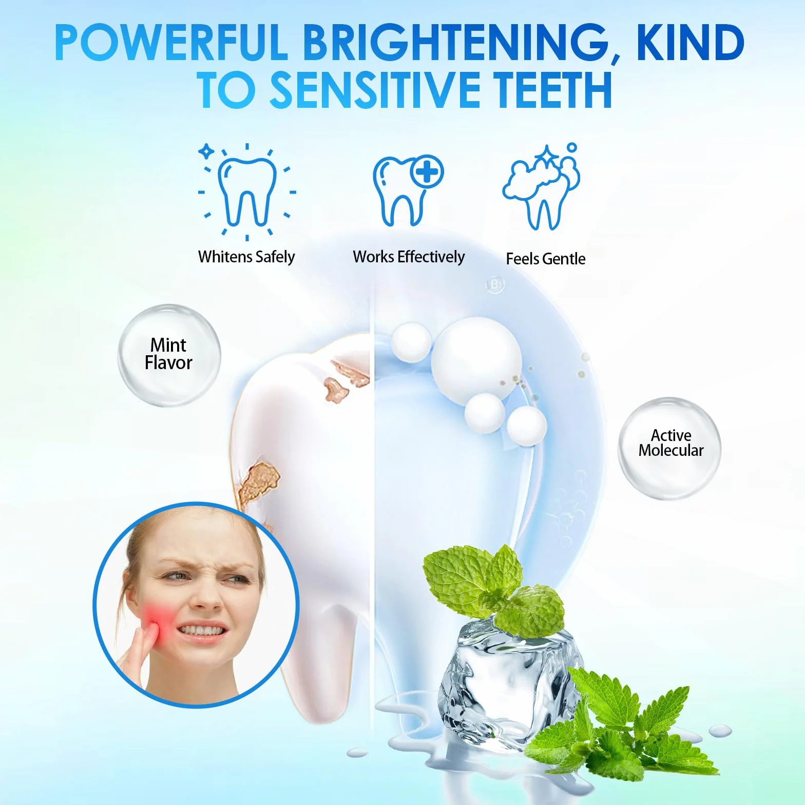 28 Pezzi Strisce Sbiancanti Denti Professionale, Rimuove le Macchie Profonde,aiuta a eliminare/fumare/vino Macchia, Ideali per lo Sbiancamento dei Denti