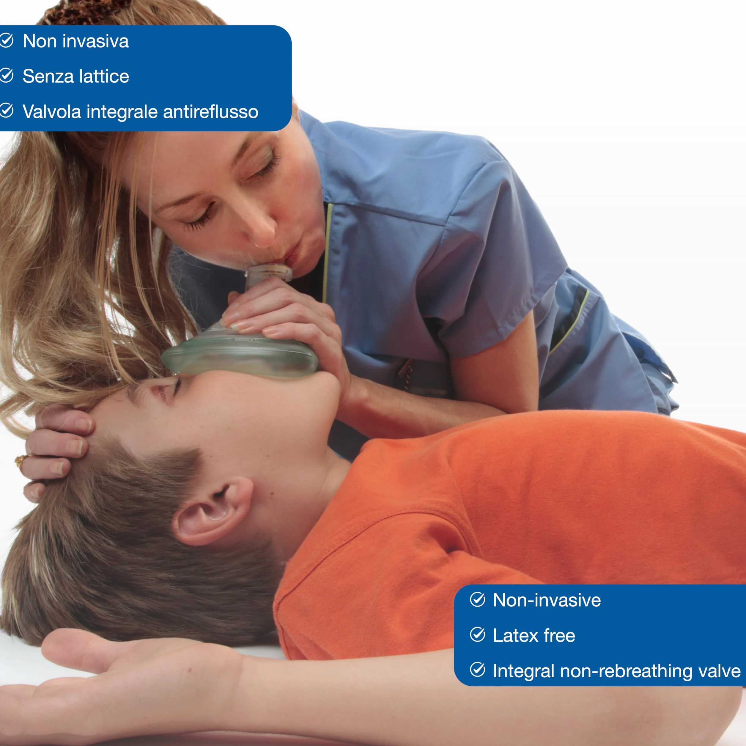 GIMA Mascherina Rianimazione CPR 34218