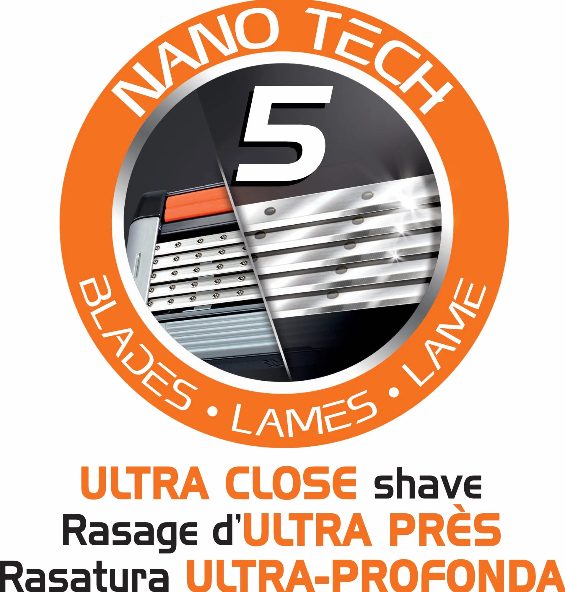 BIC Flex 5 Rasoi Usa e Getta da Uomo, Confezione da 2 Pacchi da 3 Pezzi, 5 Lame Mobili, Testina Snodabile, Rasatura Ultra Precisa