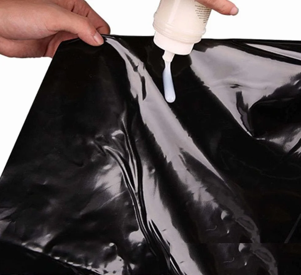 Tappeto sportivo impermeabile pieghevole nero da viaggio in PVC