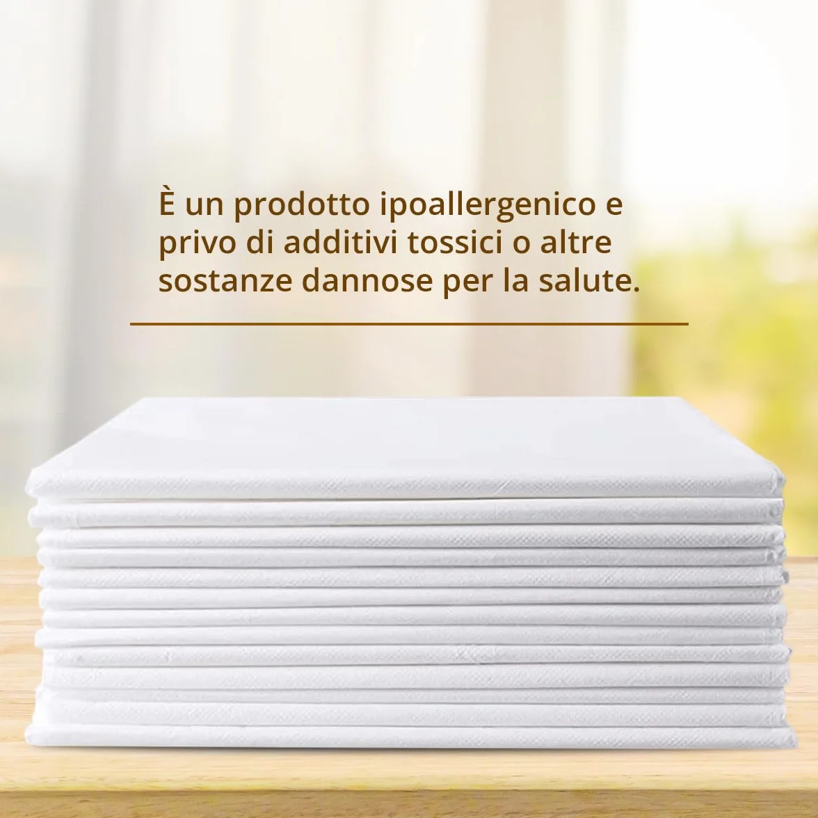 XARA Lenzuola letto regolabili in TNT usa e getta 80 x 210 cm 20 g Confezione da 20
