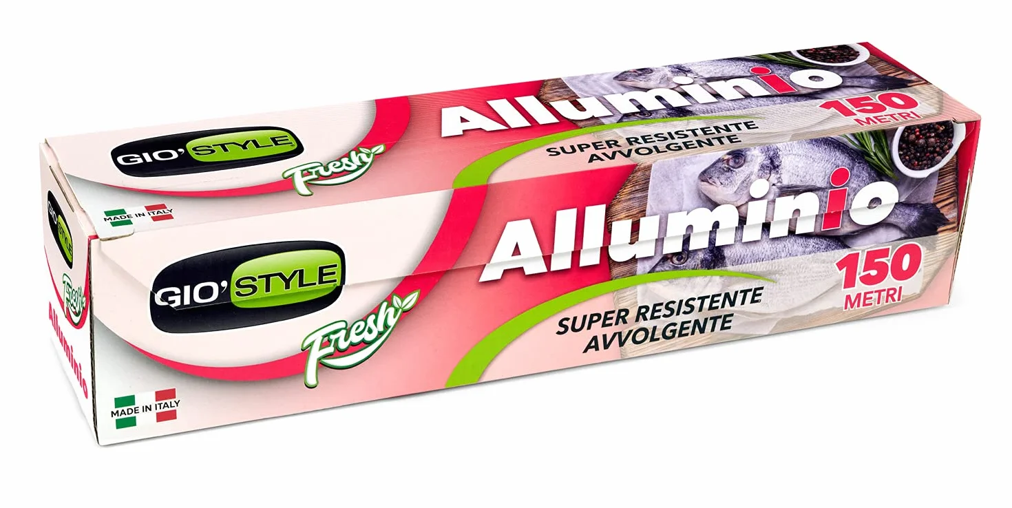 Giostyle Rotolo Alluminio 150 mt