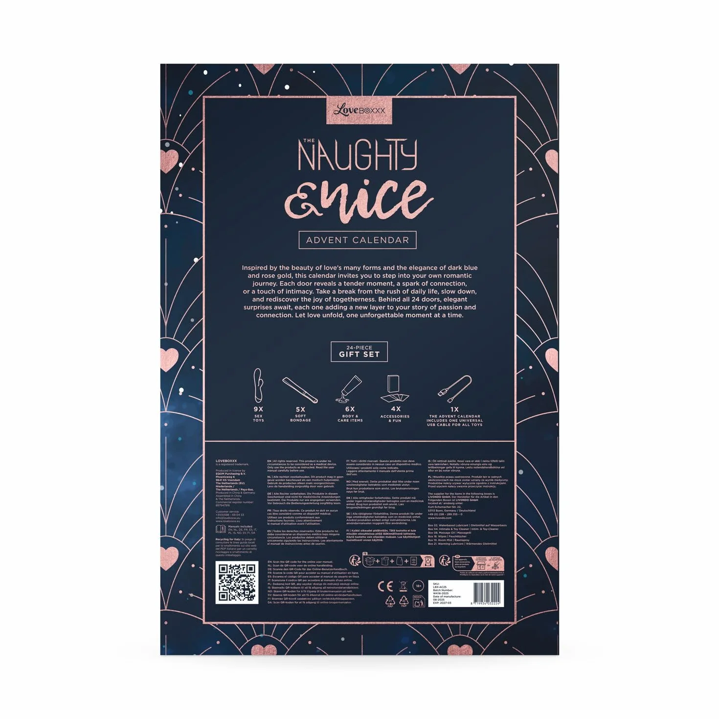 Easytoys LoveBoxxx - Calendario Naughty and Nizza