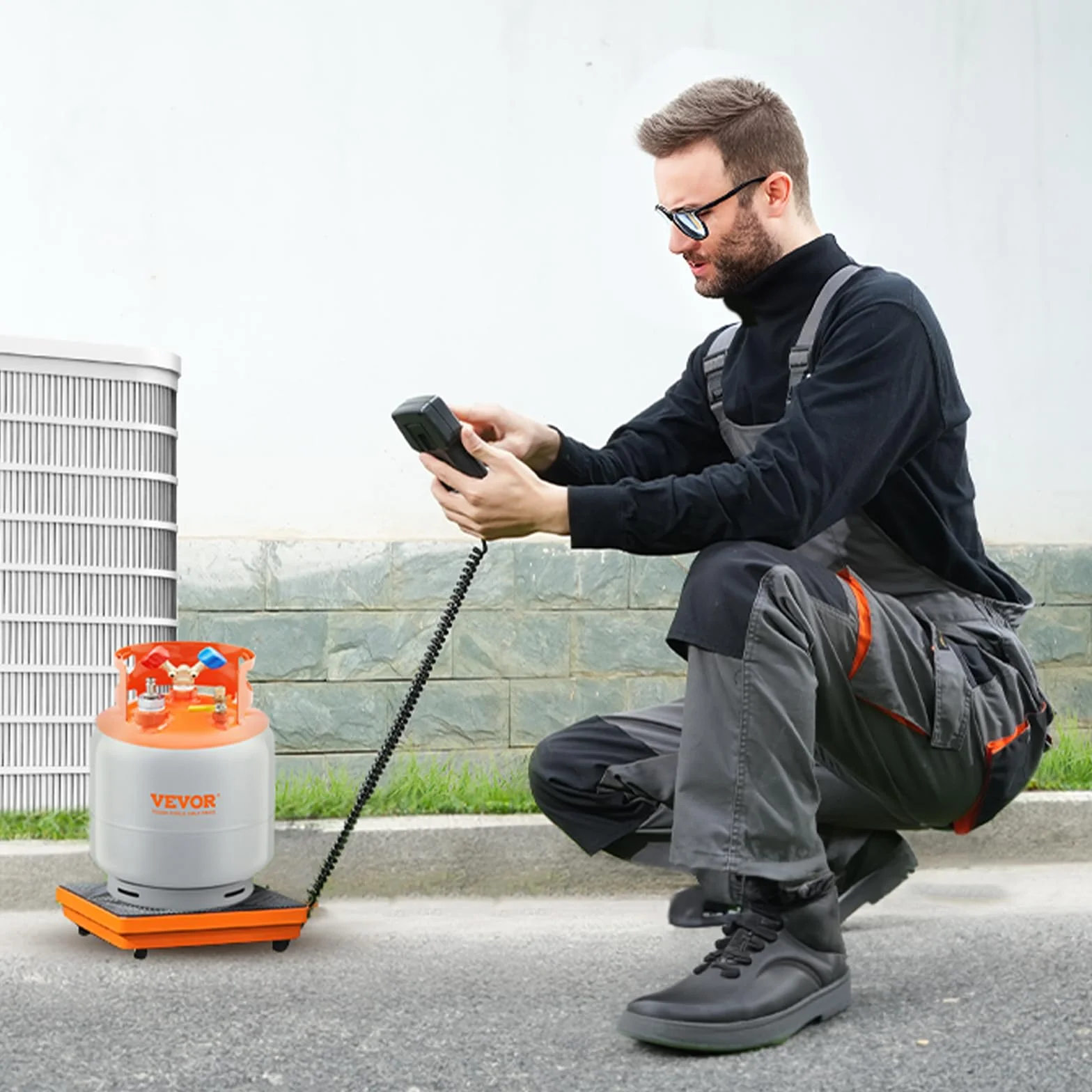 VEVOR Bilancia refrigerante 100 kg con telecomando cablato, bilancia digitale 5 g