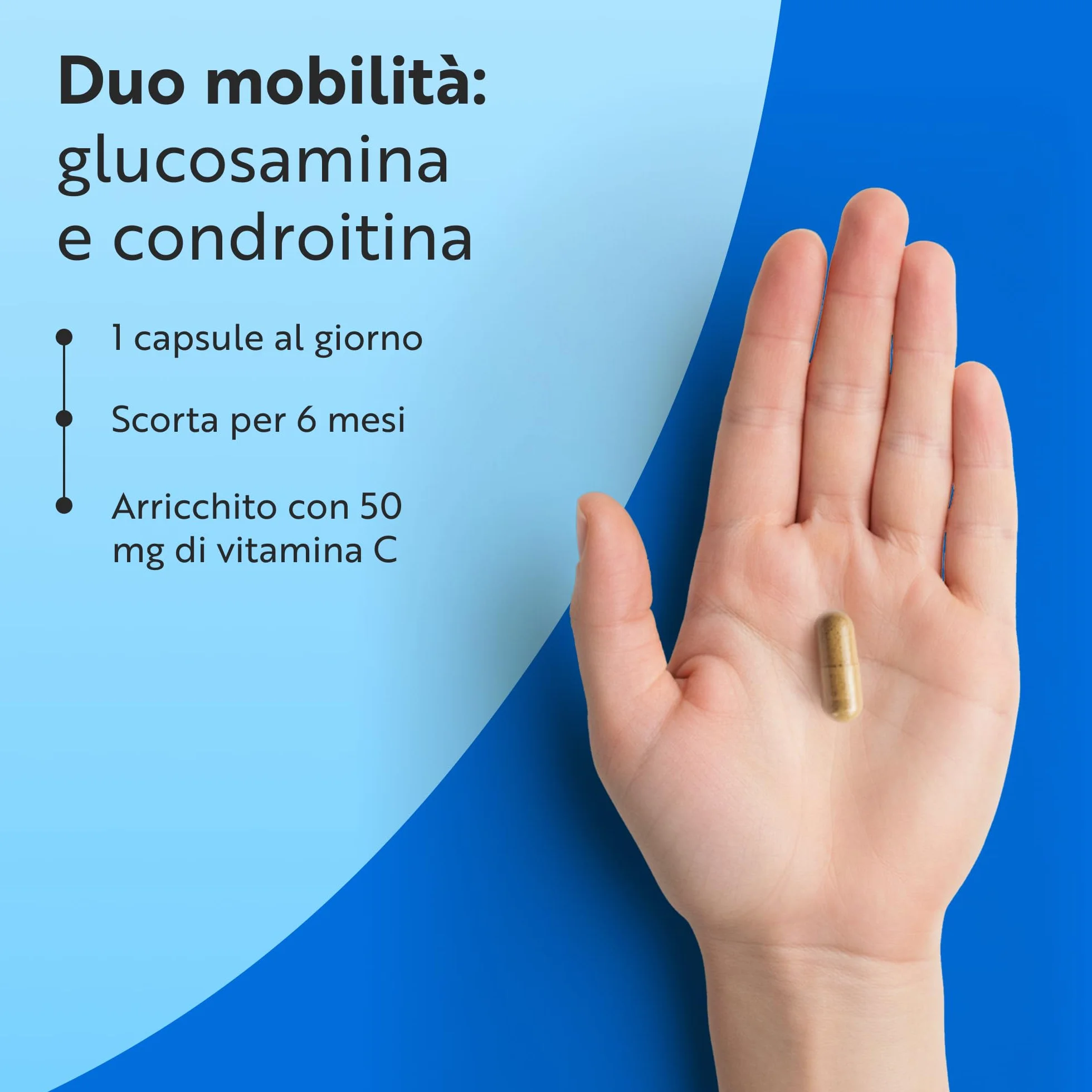 Nutravita Glucosamina Condroitina Complesso - 180 Capsule Alto Dosaggio per 6 Mesi - Glucosamine Complex con Vitamina C, Estratti di Cinorrodo, Zenzero e Curcuma - Prodotto nel Regno Unito