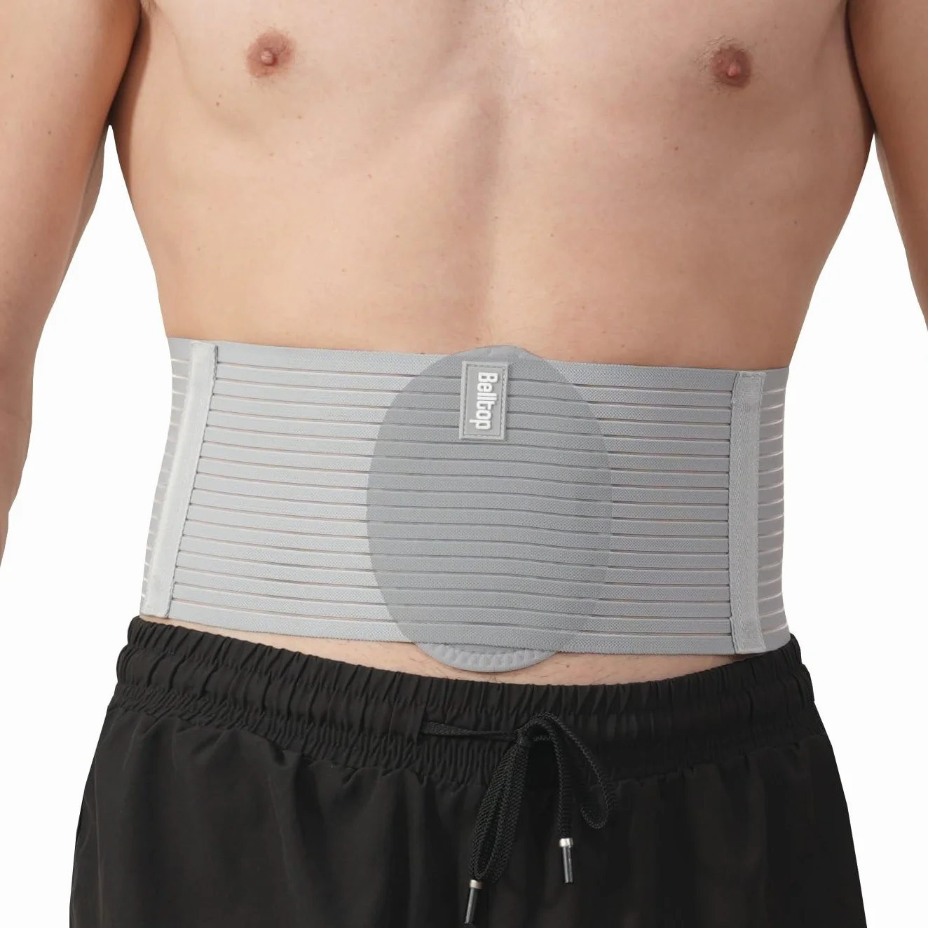 Fascia ernia ombelicale: uomo/donna. Cinto per ernia ombelicale -sostegno ernia addominale. Cintura ernia ombelicale: traspirante e terapeutica. Pancera ernia ombelicale: cuscinetto compressione(L/XL)