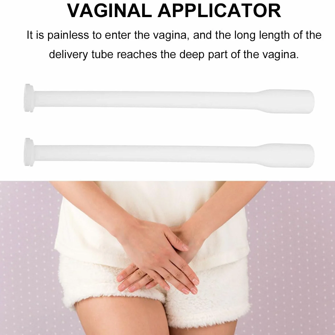 Applicatori Suppositivi Vaginali Usa E Getta, 10 Pz Applicatori Vaginali Usa e Getta, Applicatori Vaginali Monouso, Applicatore Di Lubrificante Siringa Tubo Lubrificante Sparatutto per Donne Femminile