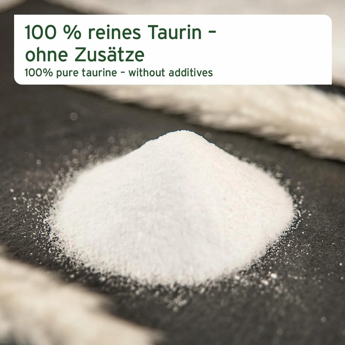 AniForte Taurina per Gatti 100g - 100% Pura, Essenziale per Sistema Nervoso, Immunitario e Cardiovascolare