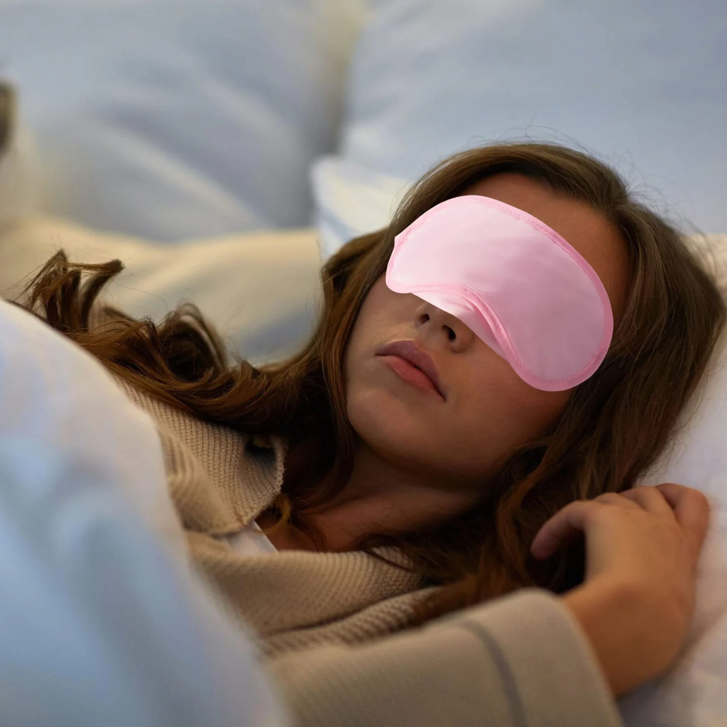 50 mascherine per dormire, mascherine per occhi, mascherine per giochi, feste, viaggi, con nasello e cinghia regolabile