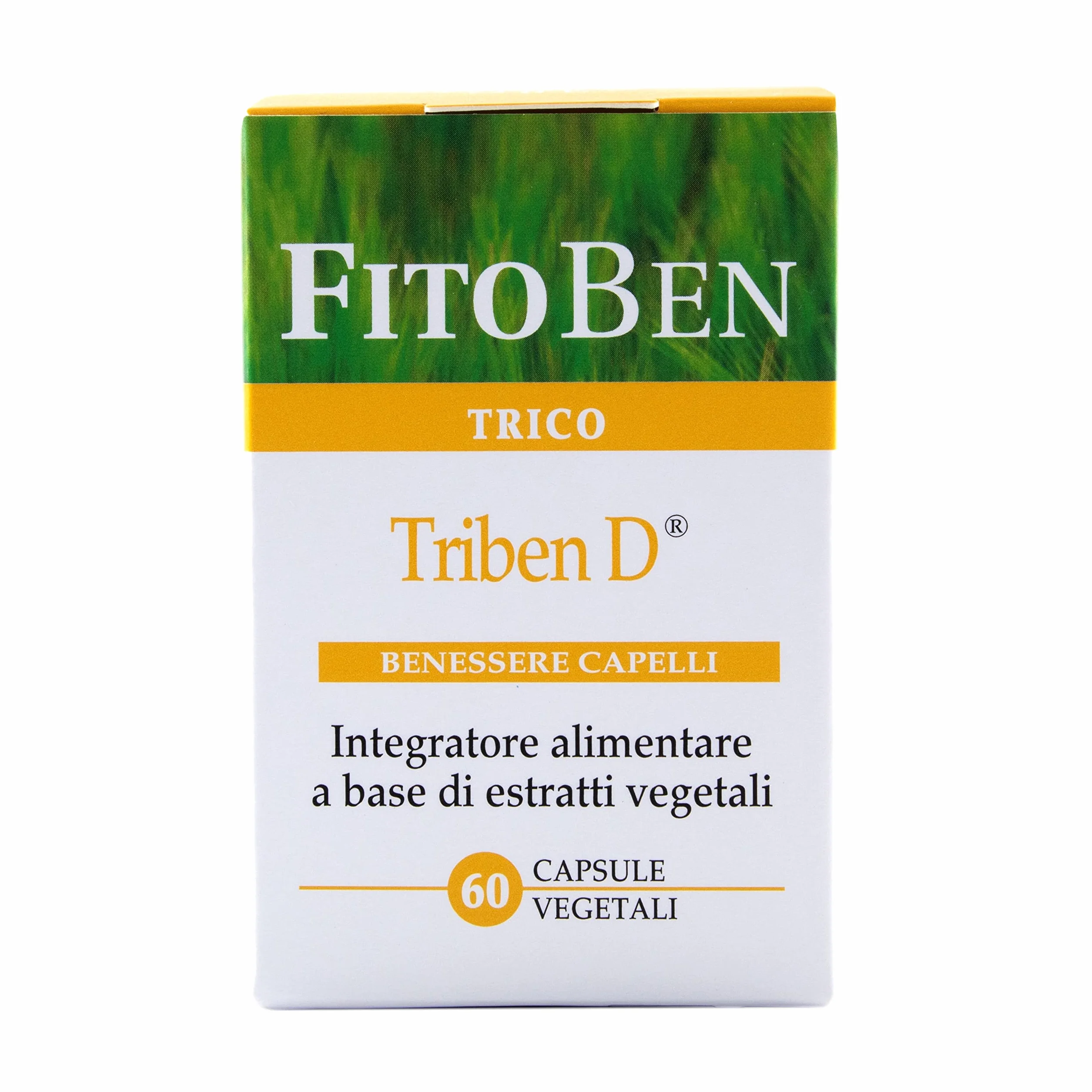 Triben D Integratore Naturale Perdita Capelli Donna Giovane 60 Capsule Vegetali