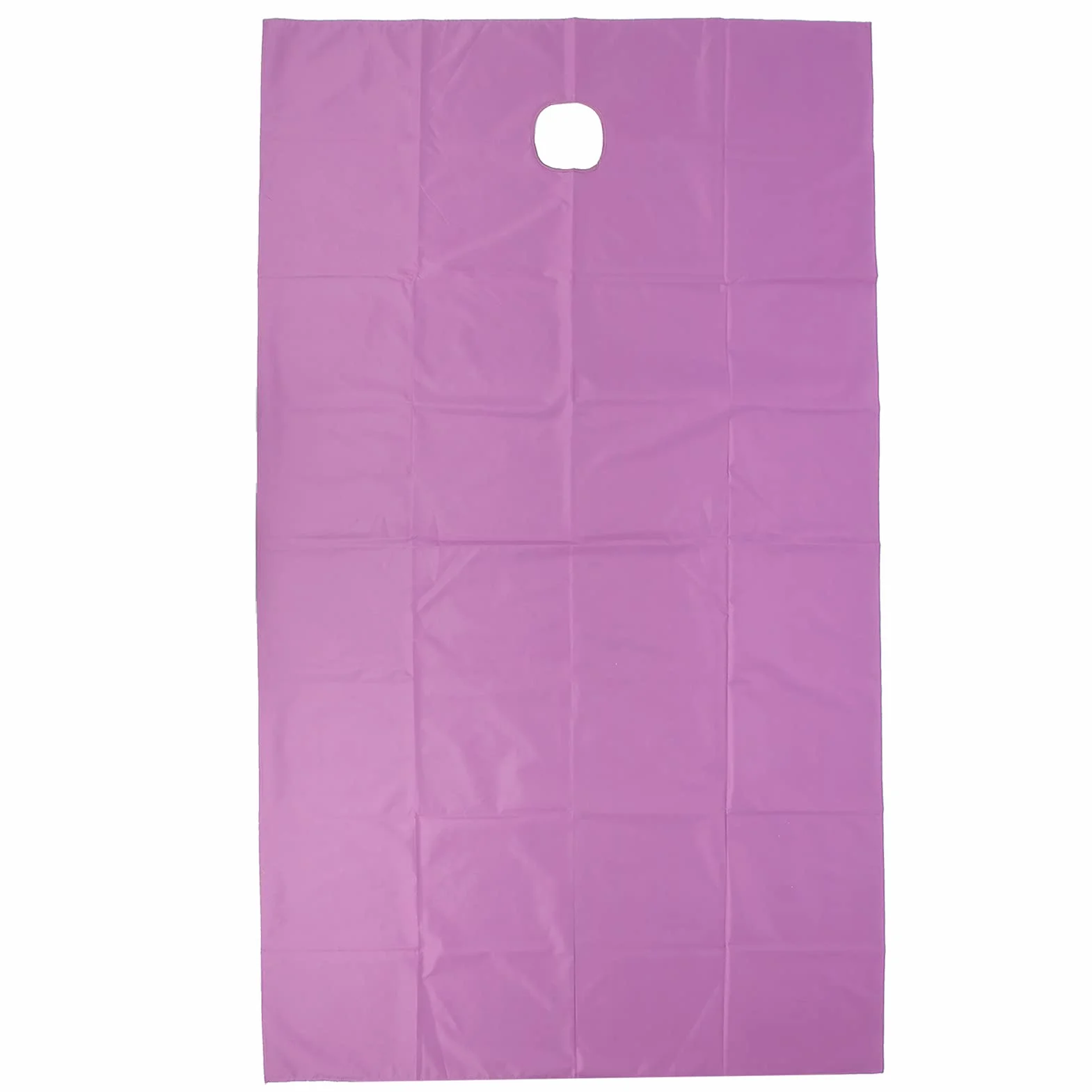 Copri Lettino Massaggio 200x115 Cm Impermeabile Resistente All'olio con Foro Viso Viola