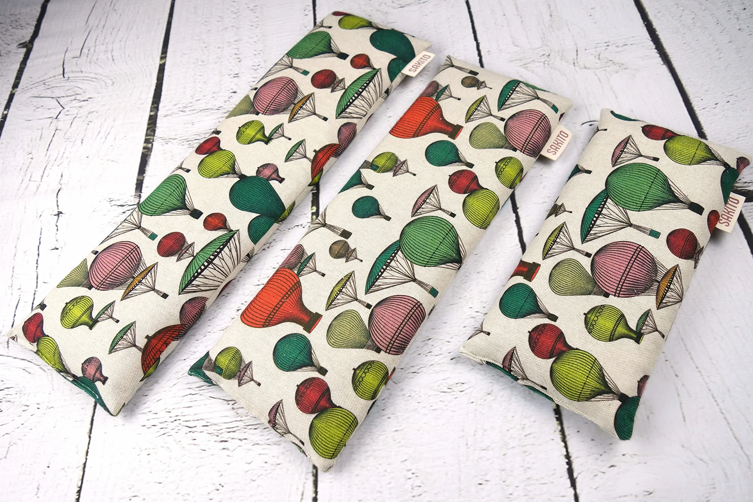 Cuscino Riscaldabile Inodore (35x12 cm) - Termico Microonde - Borsa Termica Con Semini Riscaldanti - Scaldino Con Semi di Grano Non Profumato