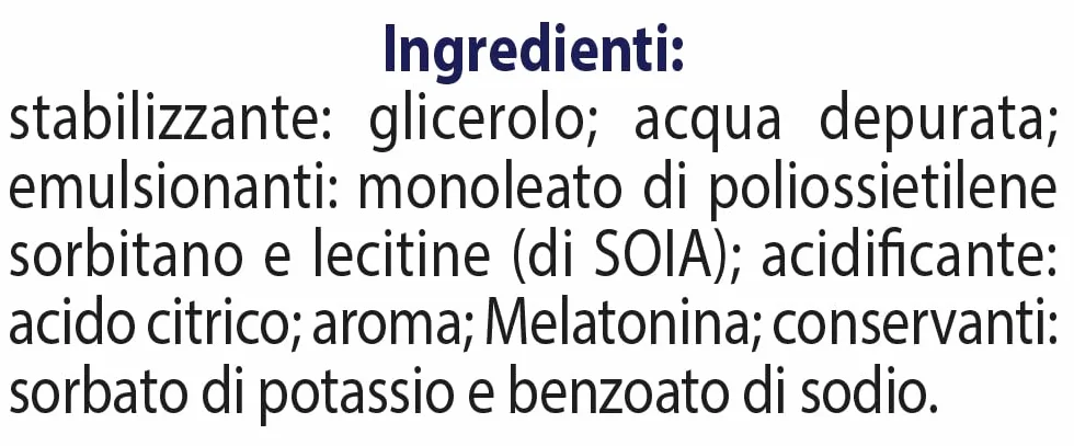 ESI Melatonin Pura Integratore Alimentare Melatonina Spray 20 ml Senza Glutine Vegan