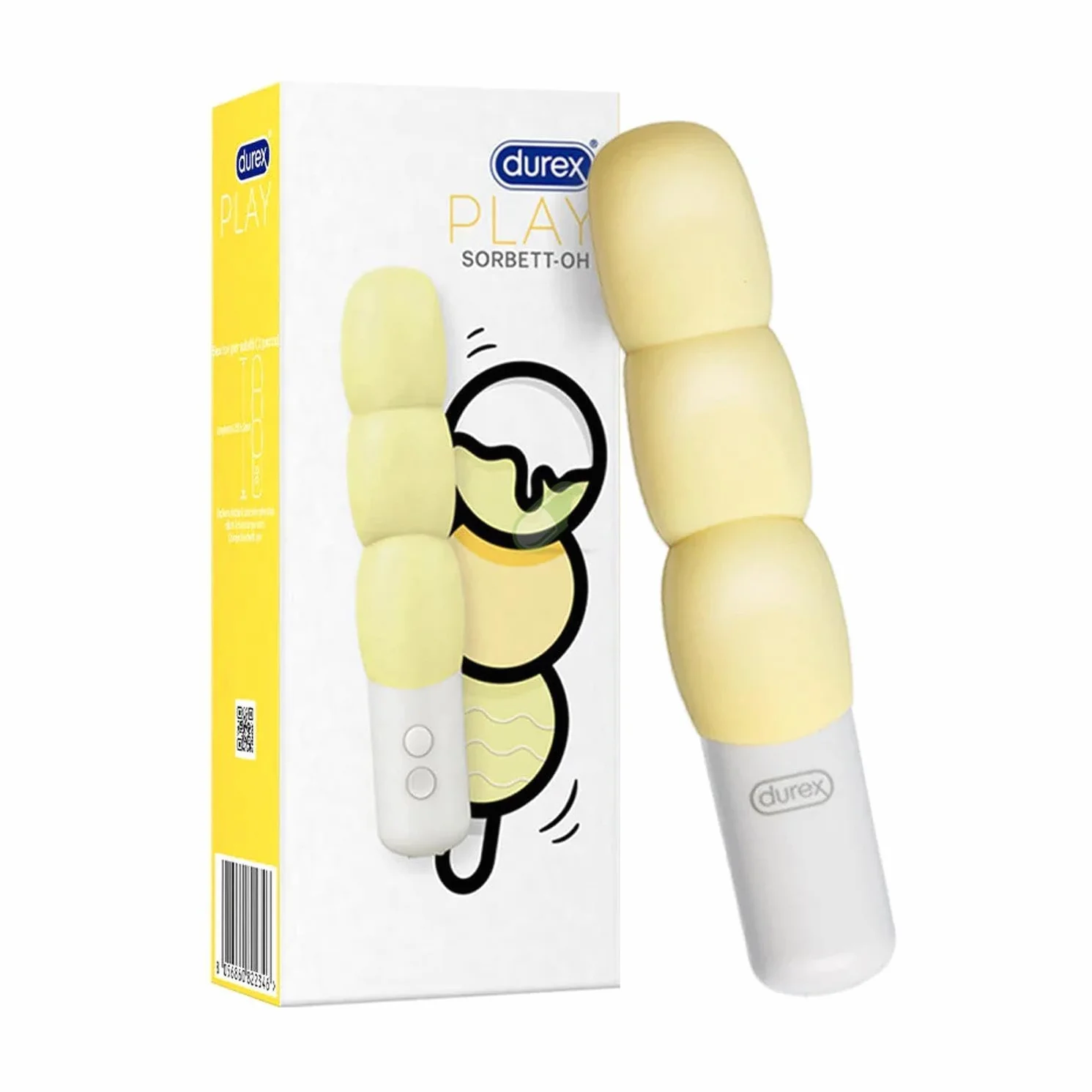 Durex Play Sorbett-Oh, Sex Toy, Vibratore a Velocità Regolabile, Waterproof