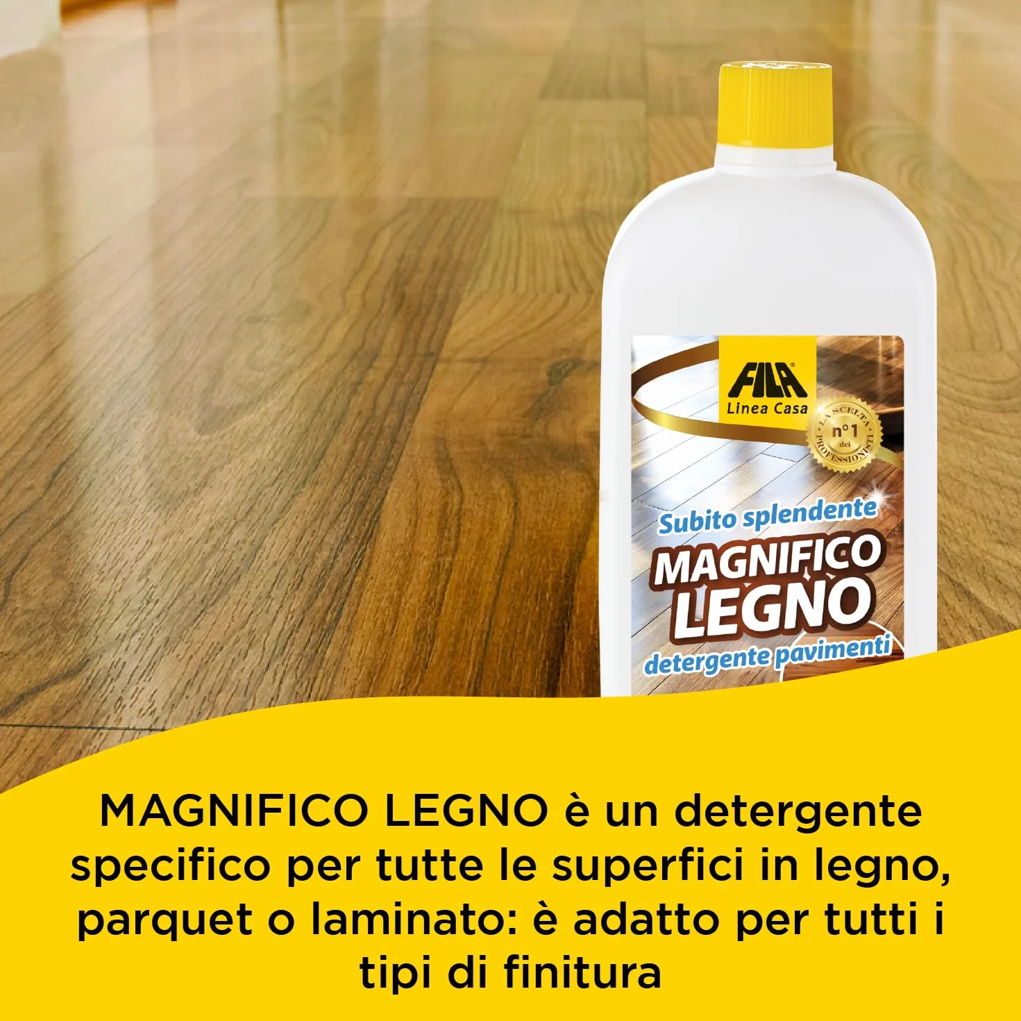 FILA MAGNIFICO LEGNO Detergente Parquet 1L