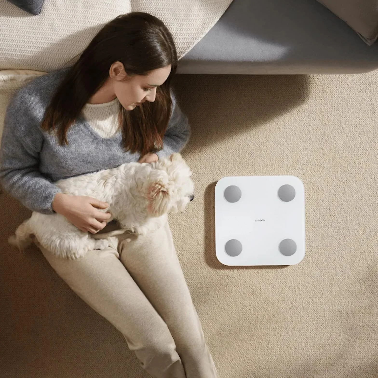 Xiaomi Body Composition Scale S400, Bilancia Pesapersone Doppia Frequenza, 25 Indicatori Salute, 150 kg, 100 g, Bianco