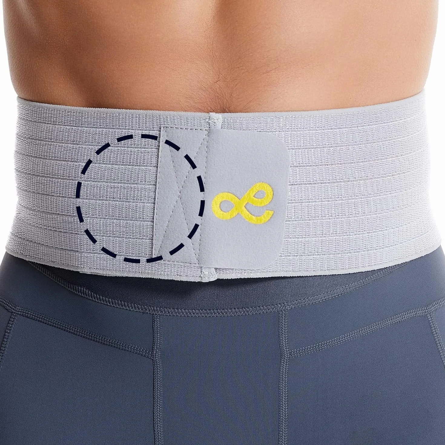 Cintura Per Ernia Ombelicale Per Uomini E Donne - Fascia Di Sostegno Addominale Con Cuscinetto Di Compressione - Aiuto Per La Prevenzione Della Chirurgia Dell'ombelico E Dell'incisione Ventrale.