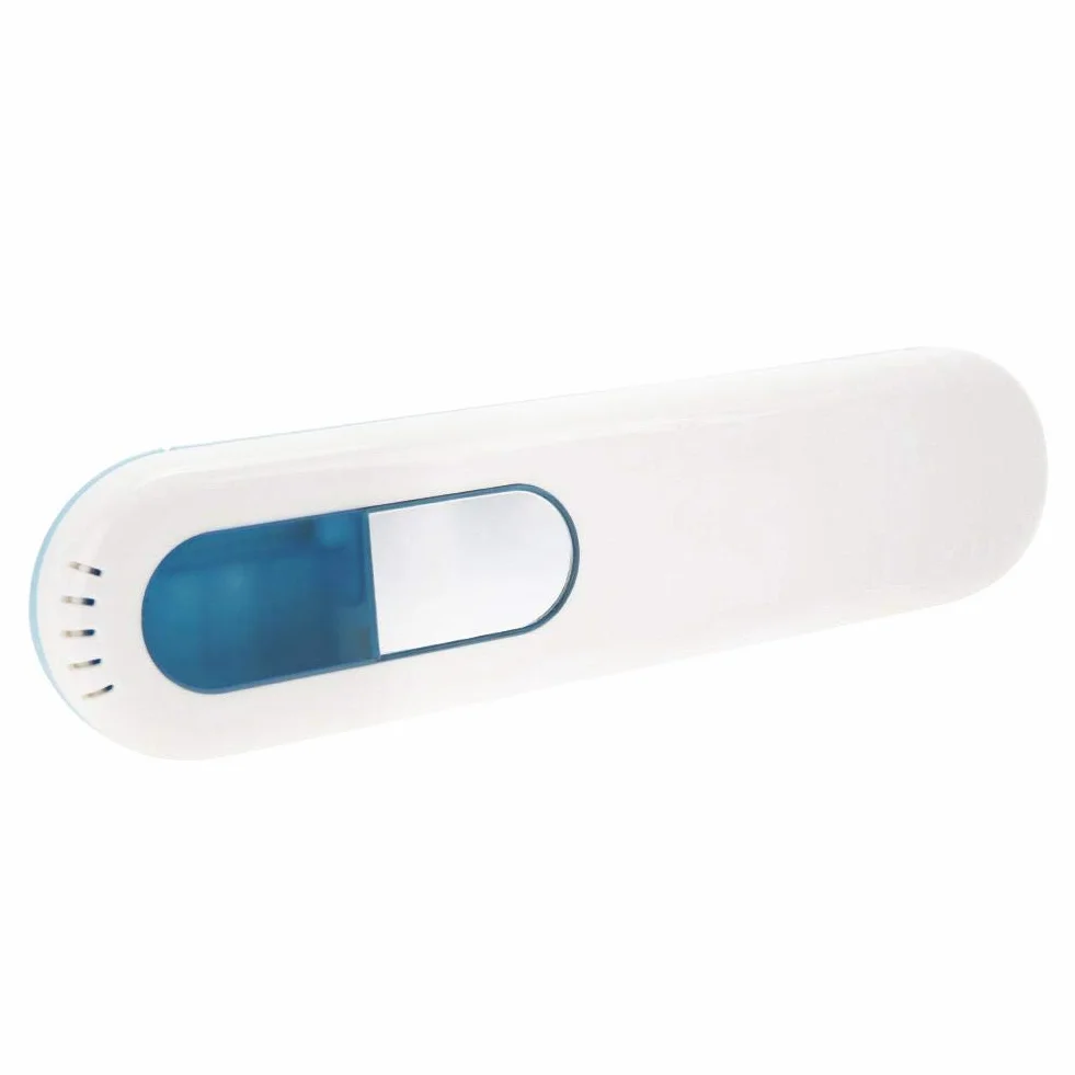 Detergente per spazzolini Porta spazzolini con Protezione dai Raggi UV, Sterilizzatore per Spazzolino da Denti, Porta Spazzolino Antibatterico UV, per sterilizzare Lo spazzolino da Denti(Blu)