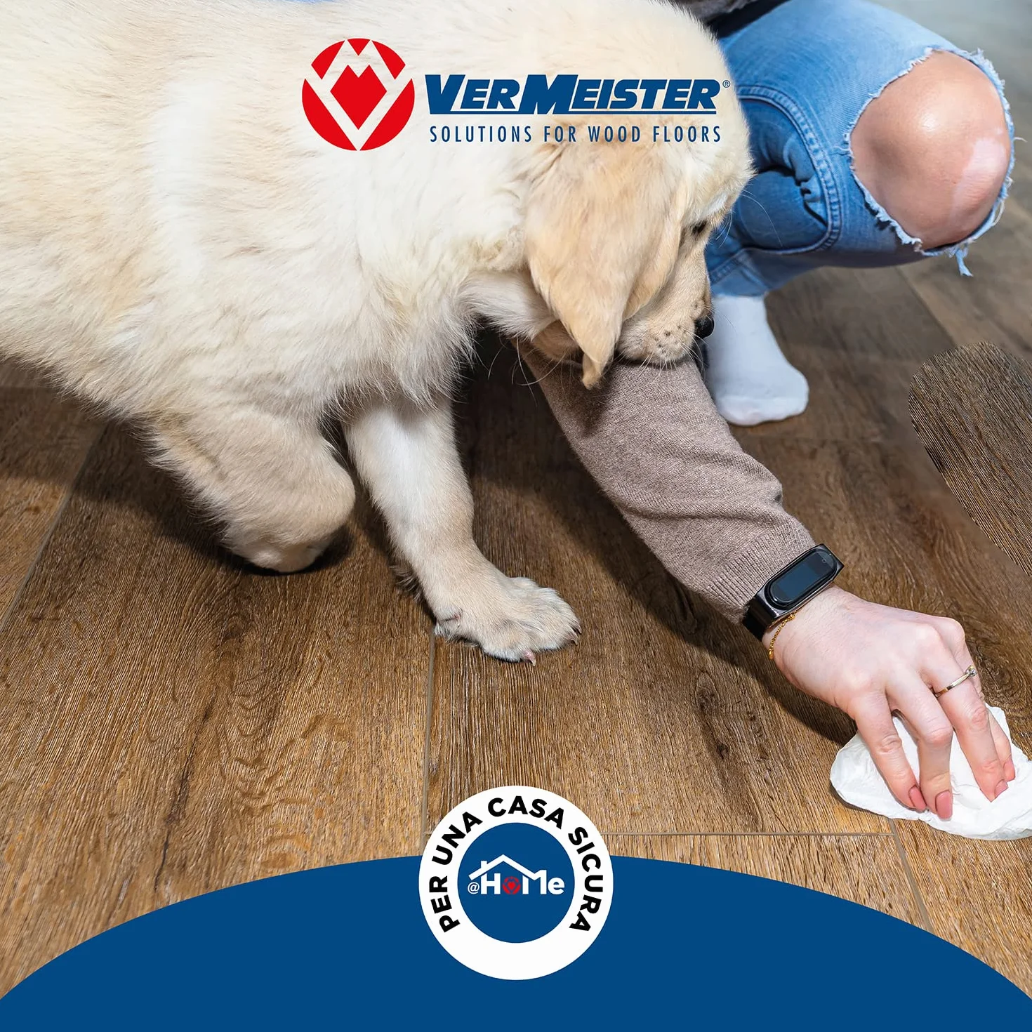 Vermeister Detergente Neutro per Pavimenti in Legno Cotto Marmo Ceramica