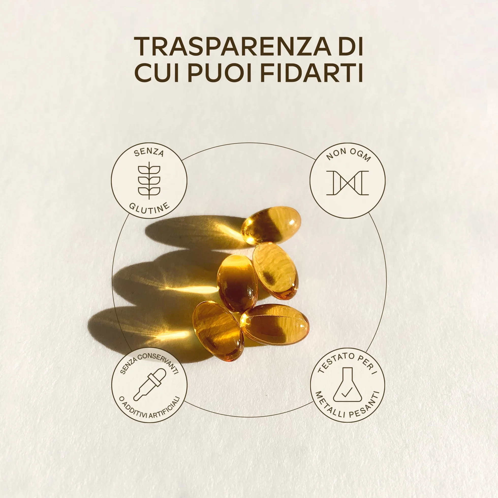 Vitamina D3 2000 UI [Fornitura di 1 Anno] - Integratore Vitamina D 2000 UI con Olio EVO per assorbimento ottimale - Non OGM - Contribuisce alla funzione ossea, muscolare e immunitaria - 365 Capsule