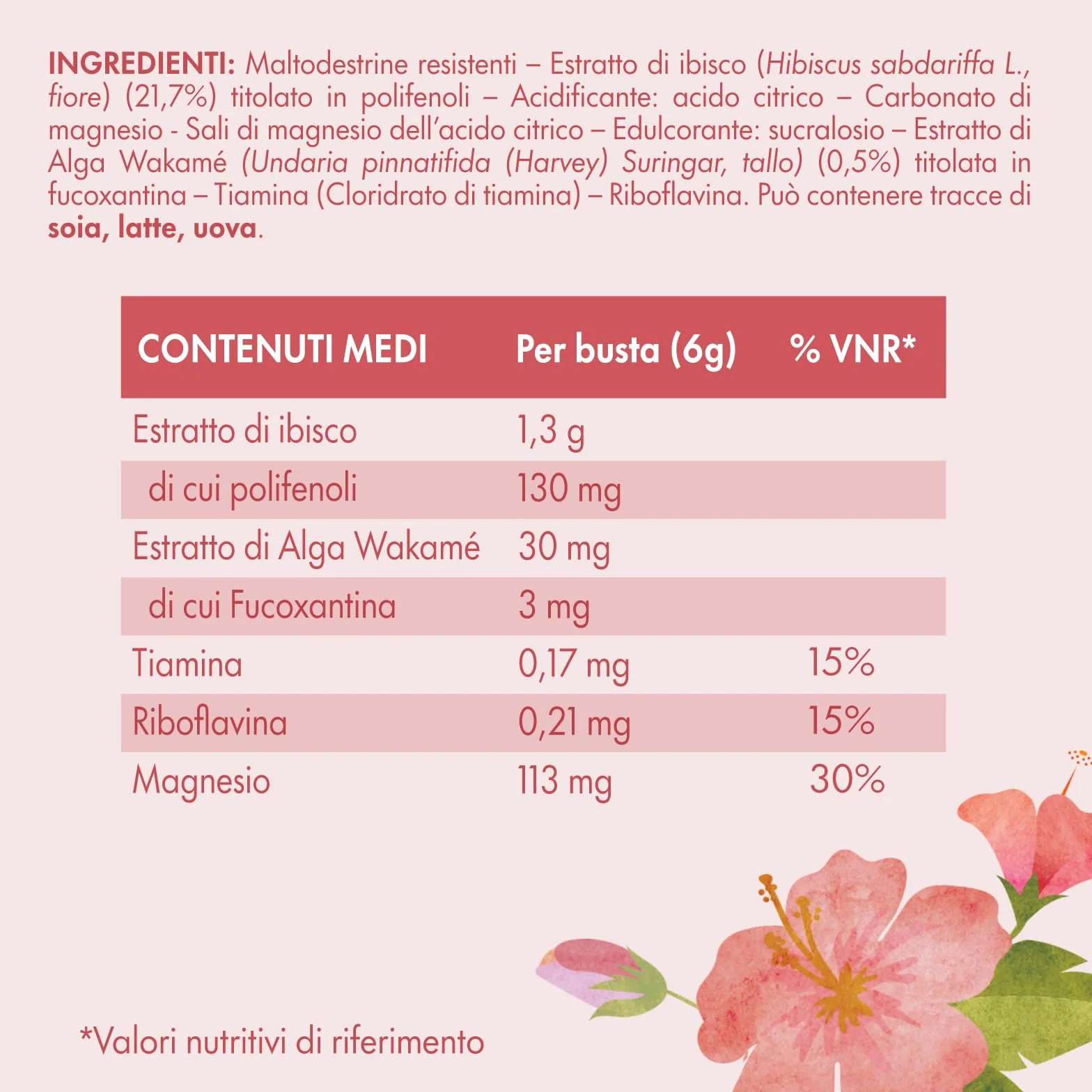 Enervit EnerZona Care Depure Integratore Alimentare Drenante Antiossidante 20 Bustine Zero Zuccheri Gusto Ibisco