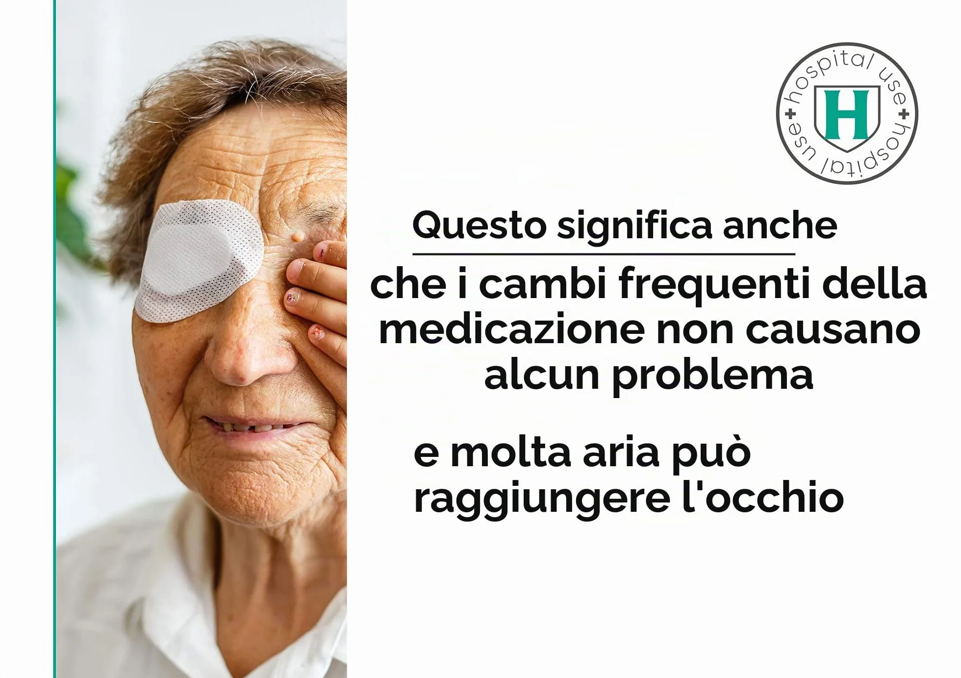 Medrull Cerotto Adesivo Per Medicazione Oculare Sterile 50 Pezzi 180 Gr