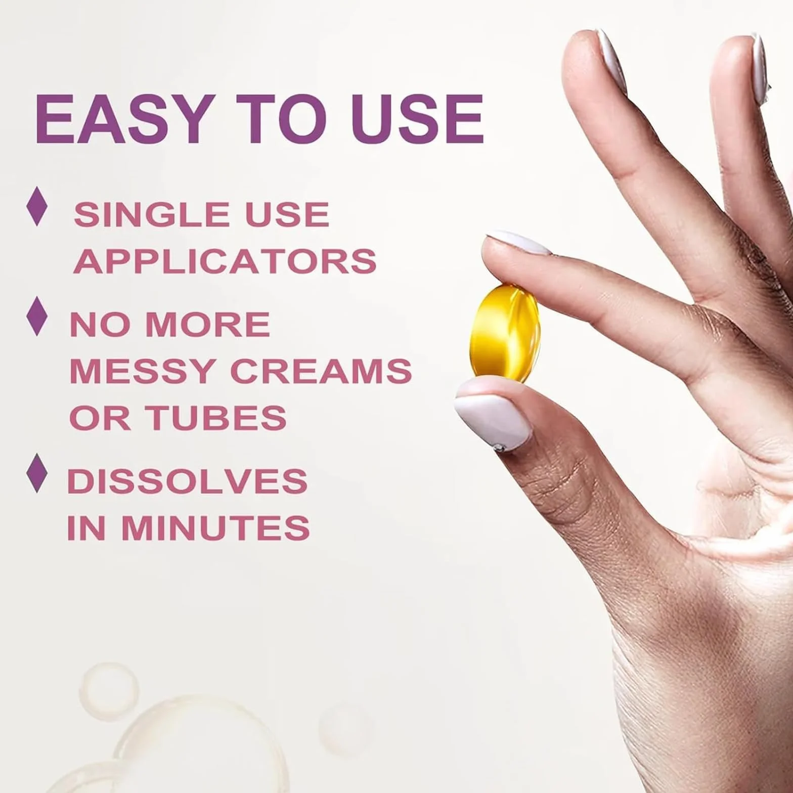 Capsule di Riparazione vaginale, Capsule di rassodamento vaginale Naturale, Capsule Dimagranti Anti-prurito istantanee, Capsule di Riparazione rassodanti e Rosa e Tenere