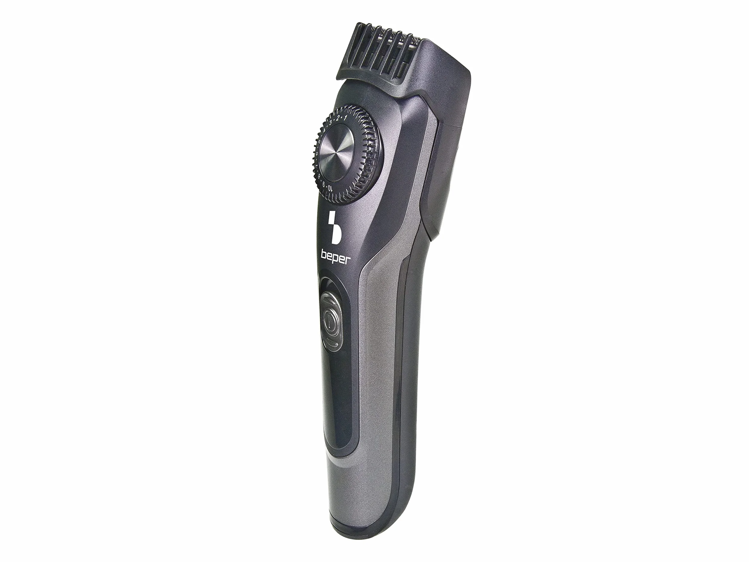 Beper 40.332 Regolabarba ricaricabile lame in acciaio inossidabile 20 lunghezze USB