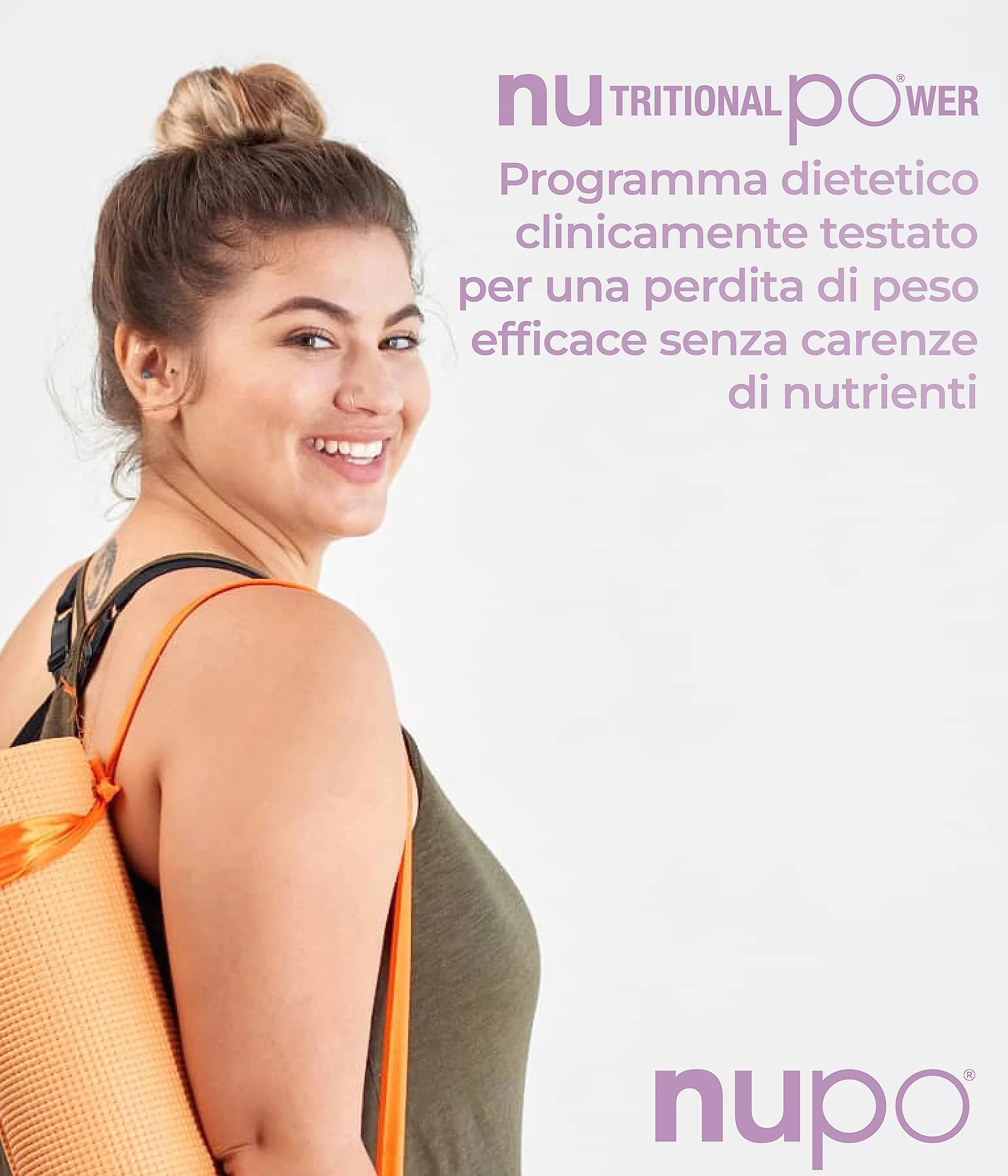 NUPO Diet Shake Mirtillo-Lampone - Frullati dietetici premium per la gestione del peso I Frullato sostitutivo del pasto, clinicamente testato per il controllo del peso I 12 porzioni I Senza OGM